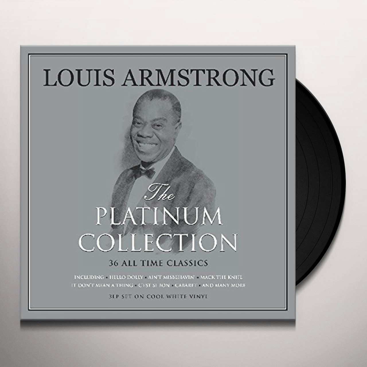 Louis Armstrong PLATINUM COLLECTION Vinyl Record