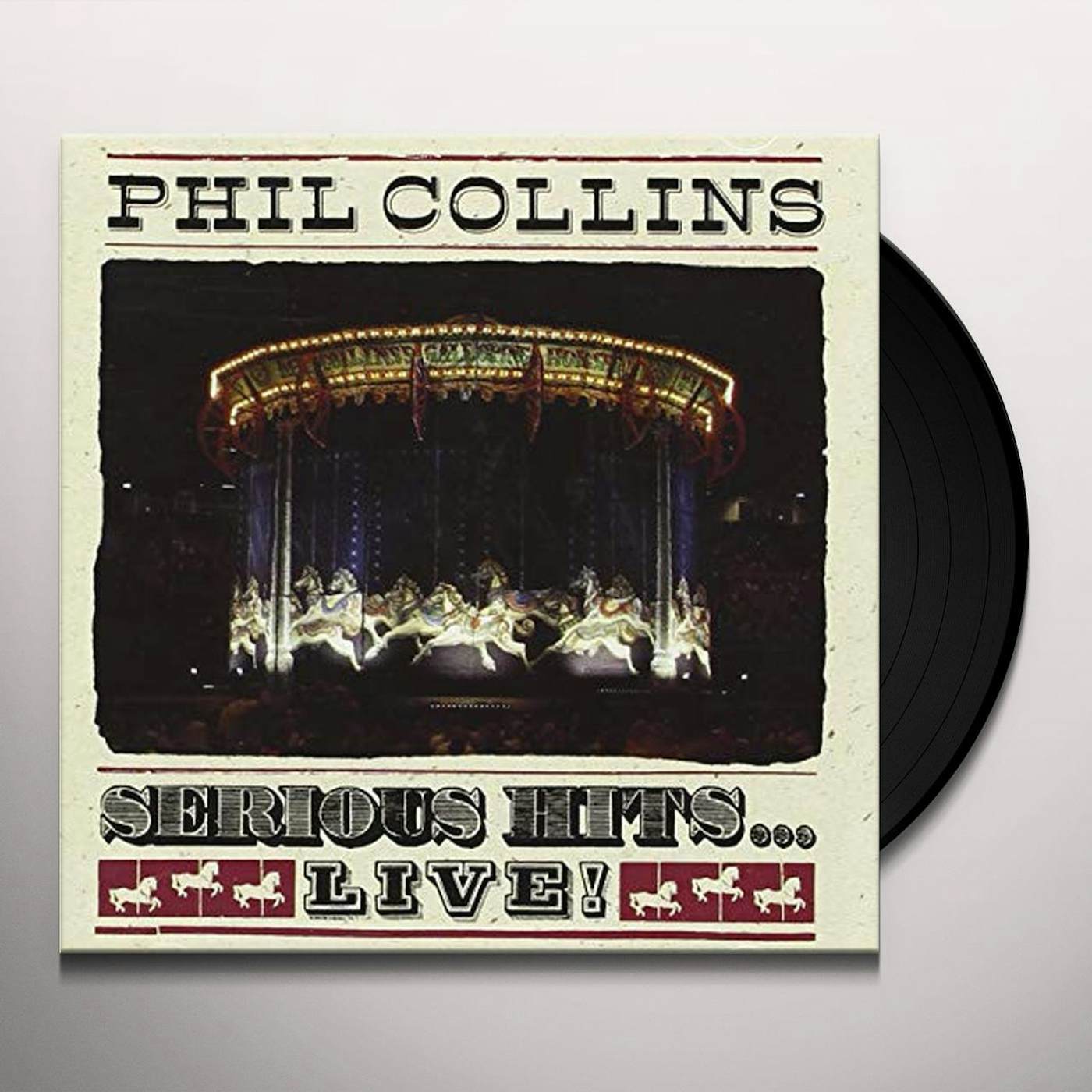 Phil Collins SERIOUS HITS LIVE Vinyl Record