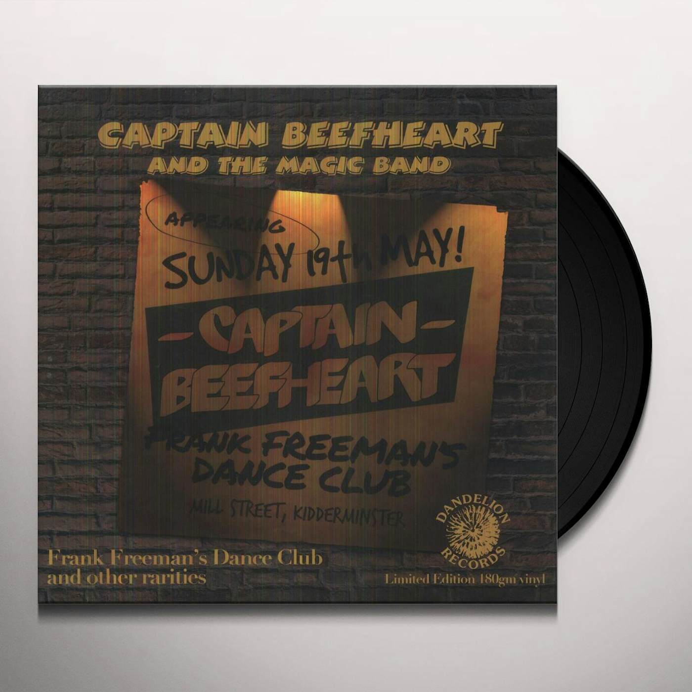 Captain Beefheart & His Magic Band FRANK FREEMAN'S DANCE CLUB Vinyl Record