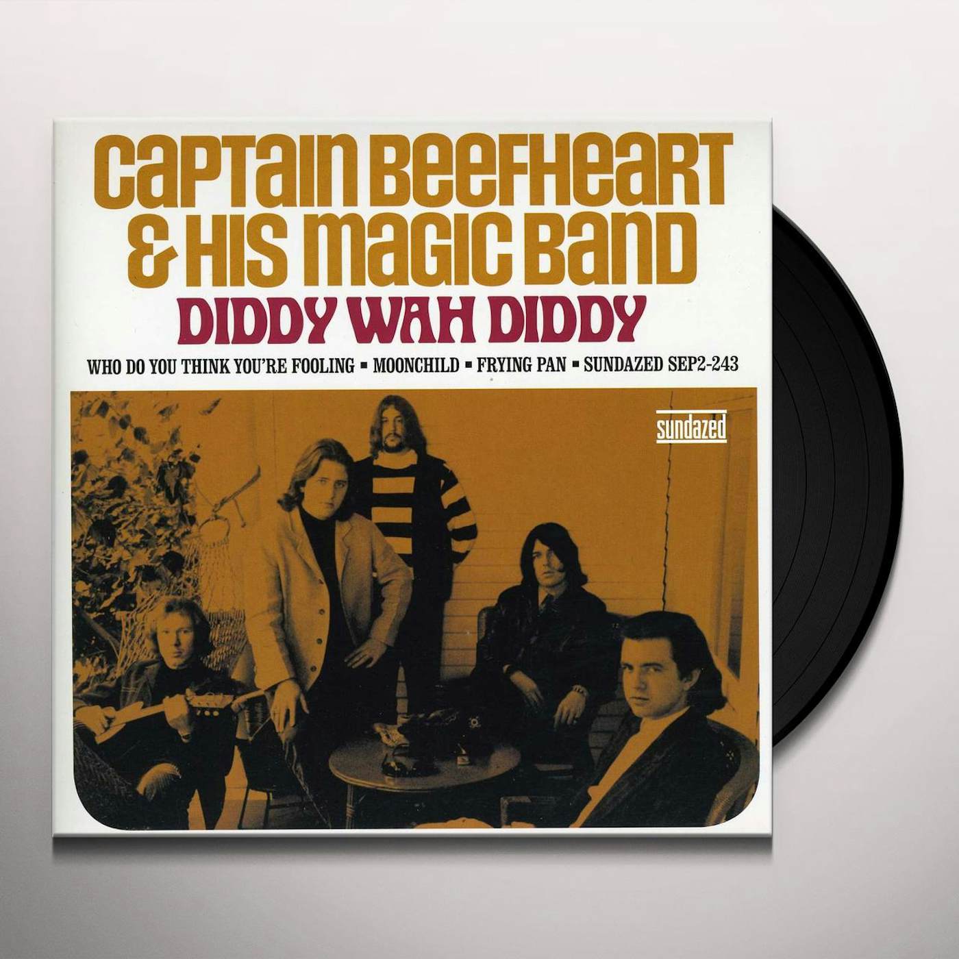 Captain Beefheart & His Magic Band DIDDY WAH DIDDY / WHO DO YOU THINK YOU ARE FOOLING Vinyl Record