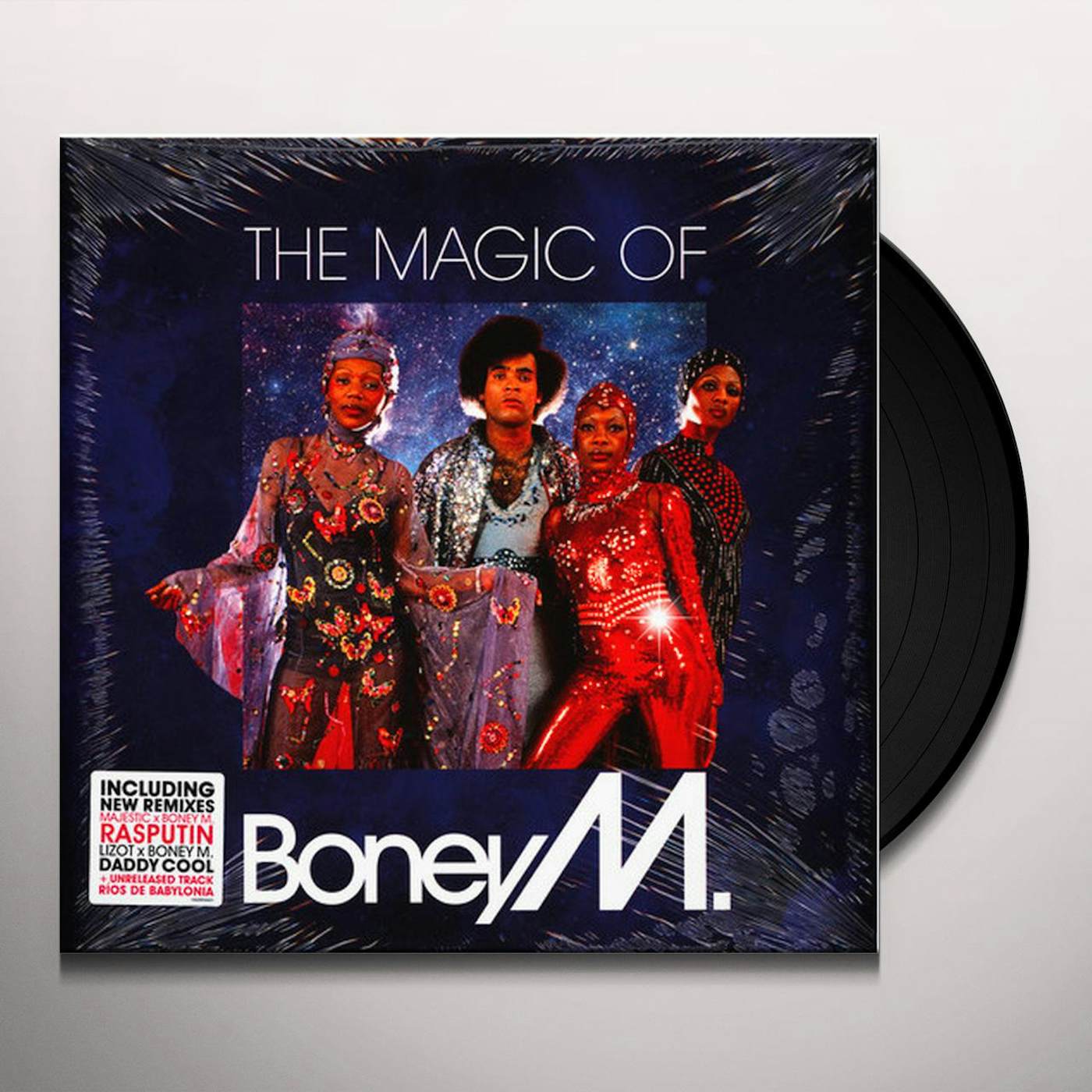 MAGIC OF Boney M. (2LP/1-TRANSLCUENT PINK/2-TRANSLUCENT BLUE VINYL) Vinyl Record