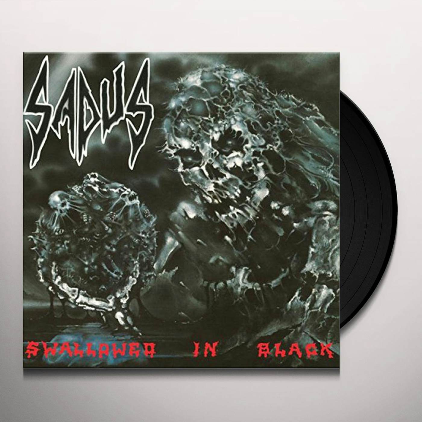 Sadus Swallowed In Black Vinyl Record