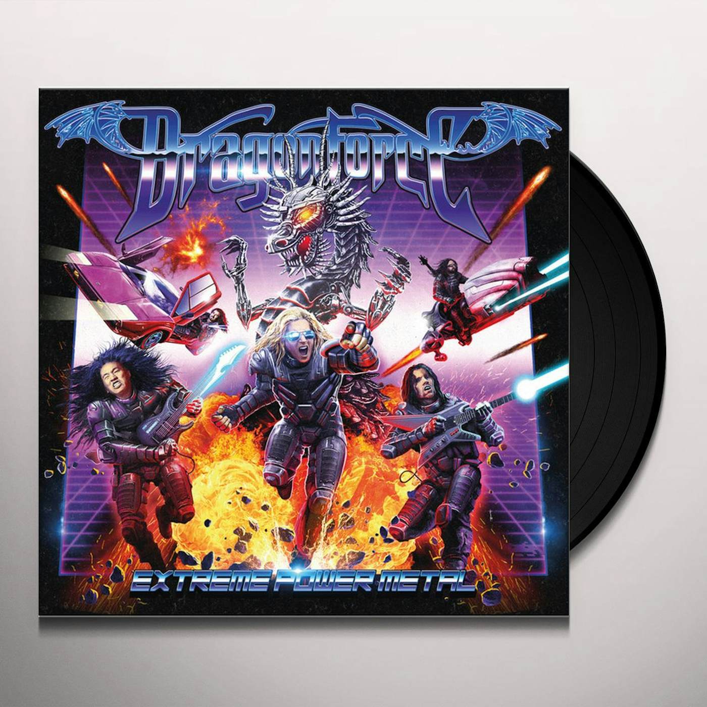 DragonForce Extreme Power Metal Vinyl Record