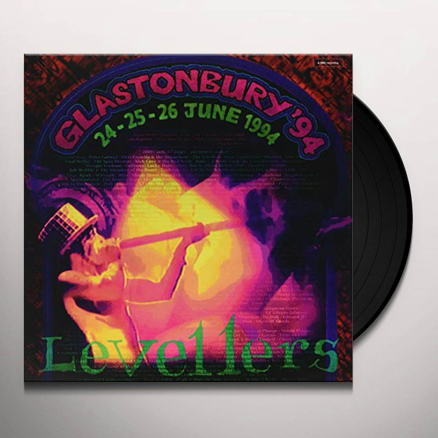 Levellers GLASTONBURY 94 Vinyl Record