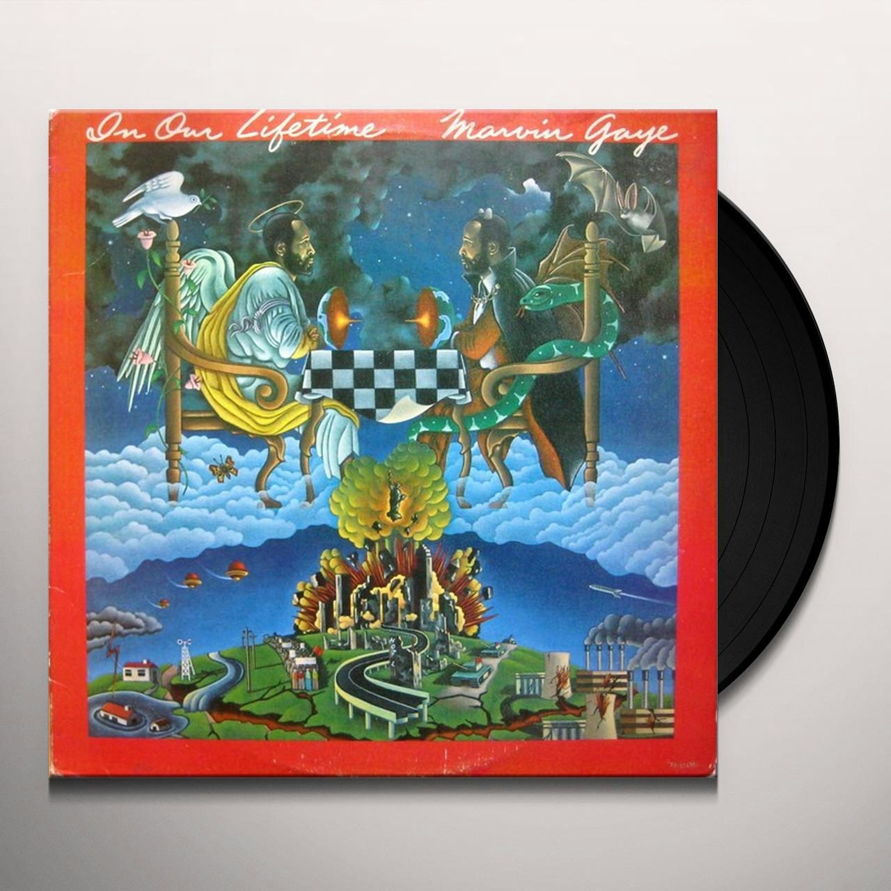 Marvin Gaye In Our Lifetime Vinyl Record merchbar