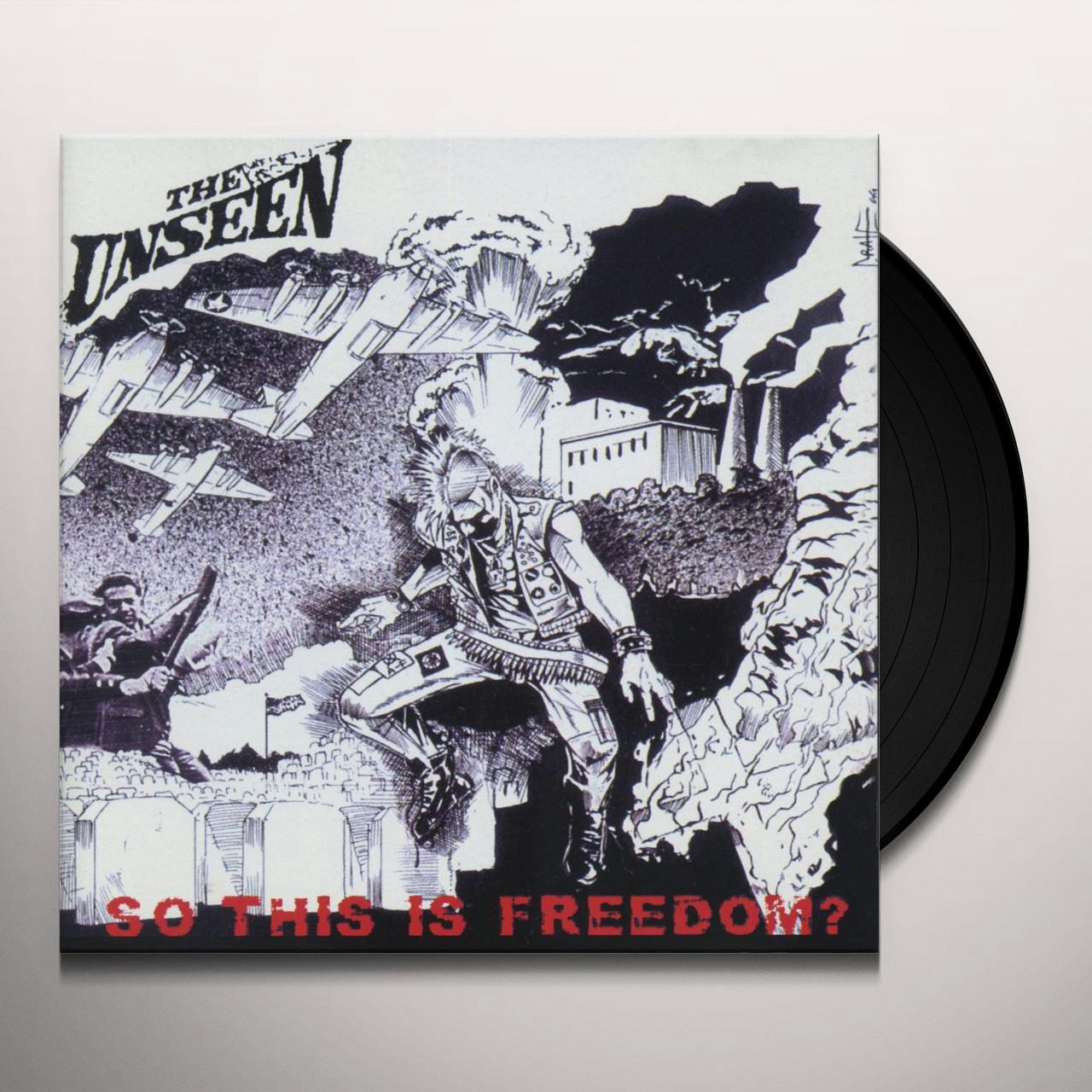 The Unseen SO THIS IS FREEDOM Vinyl Record