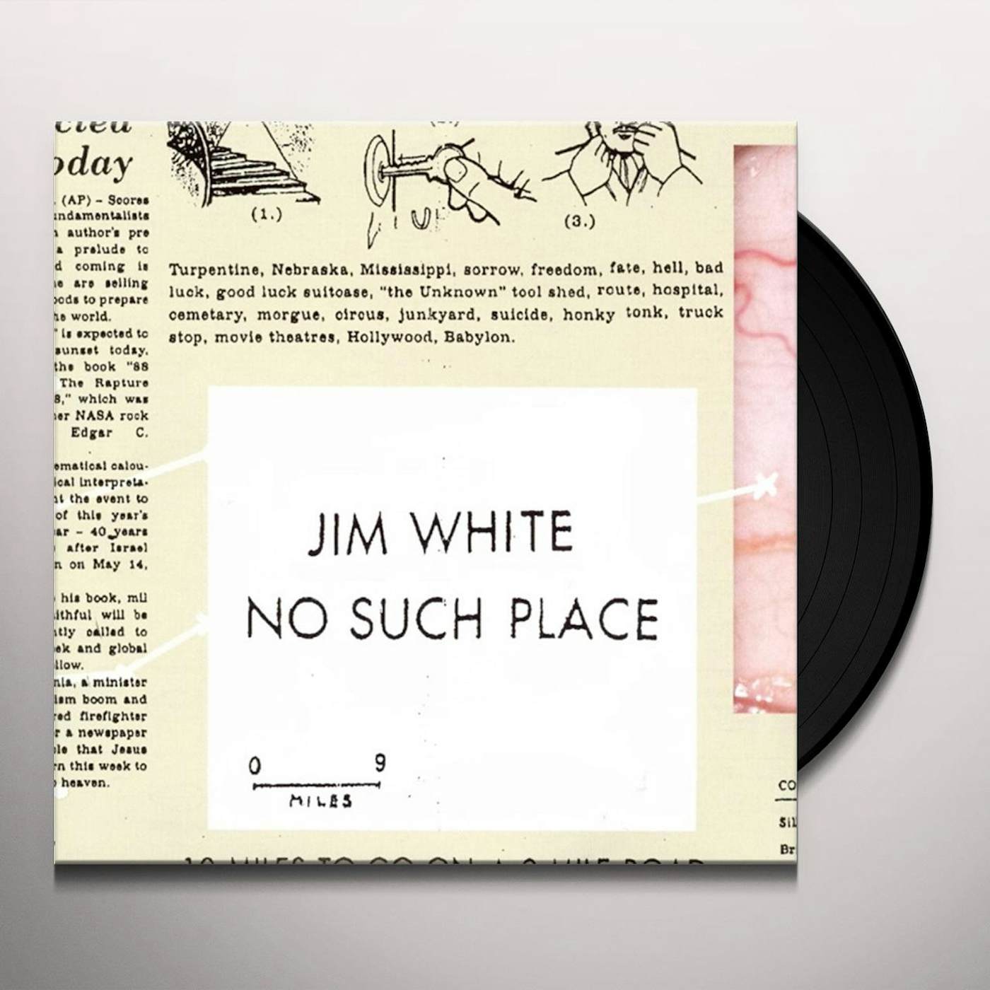 Jim White No Such Place Vinyl Record