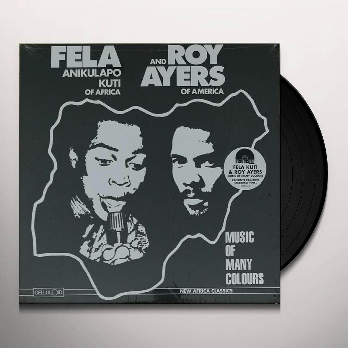 Fela Kuti Music of Many Colours Vinyl Record
