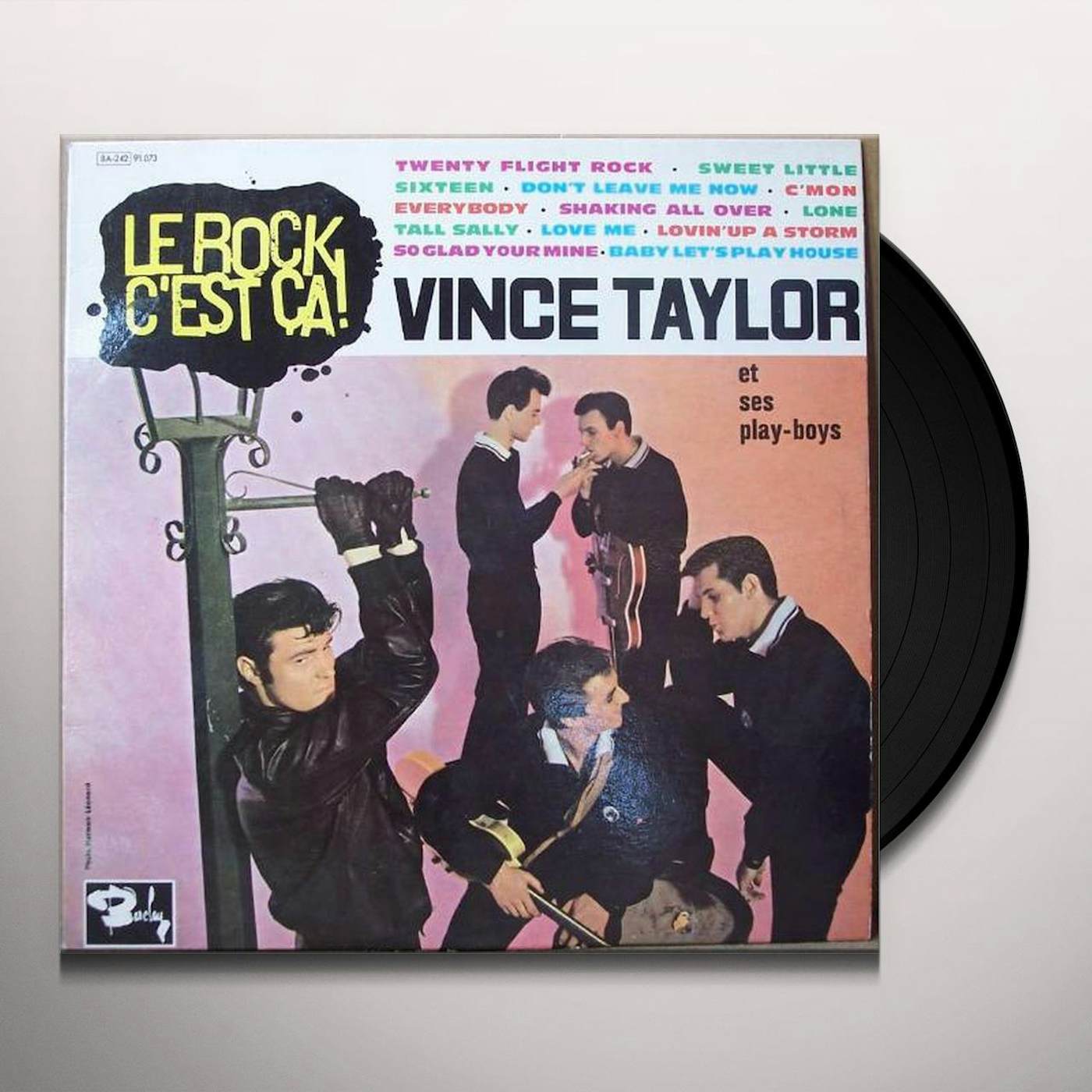 Vince Taylor & The Playboys LE ROCK C'EST CA Vinyl Record