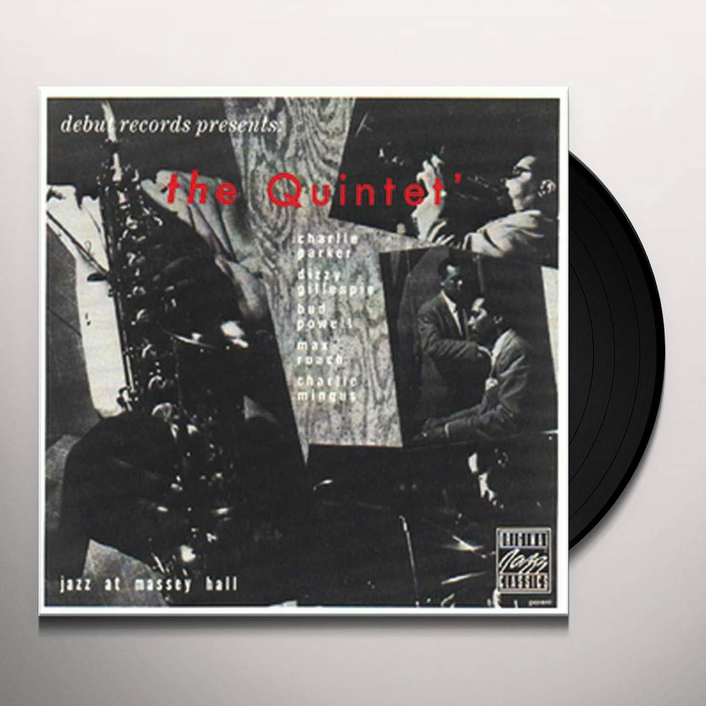 Quintet Jazz At Massey Hall Vinyl Record
