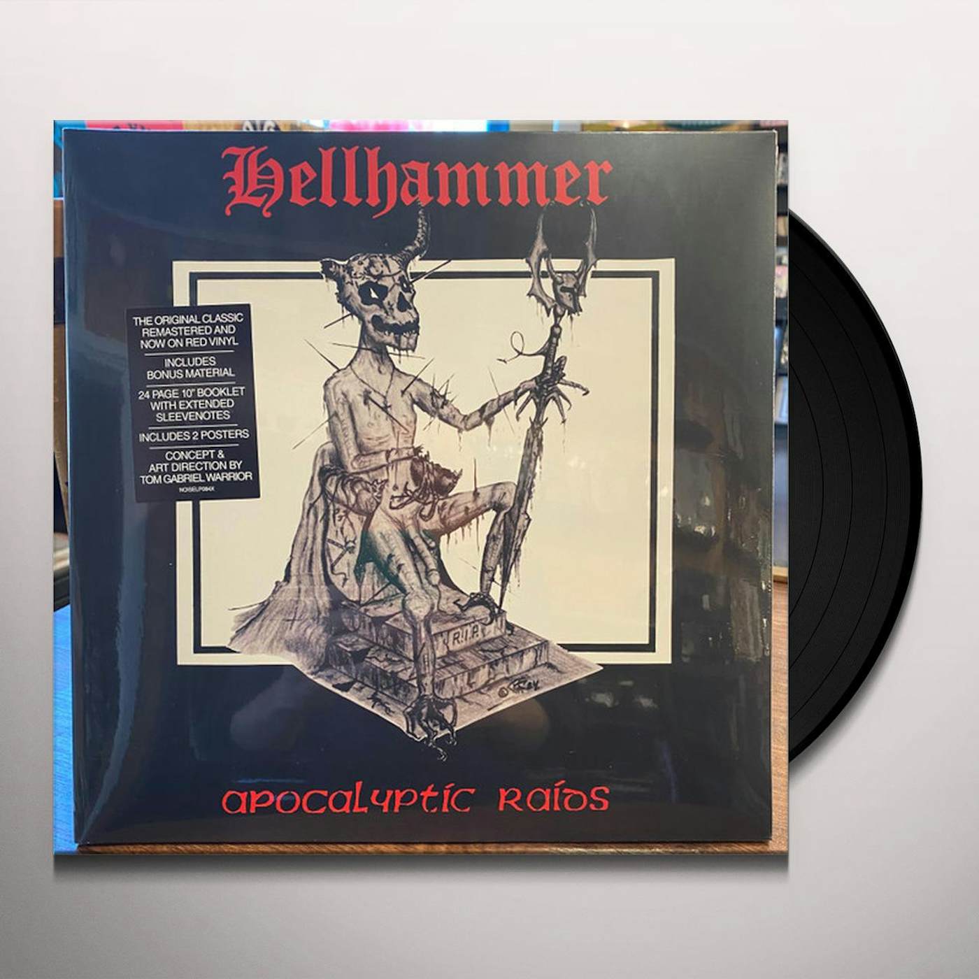 Hellhammer APOCALYPTIC RAIDS Vinyl Record