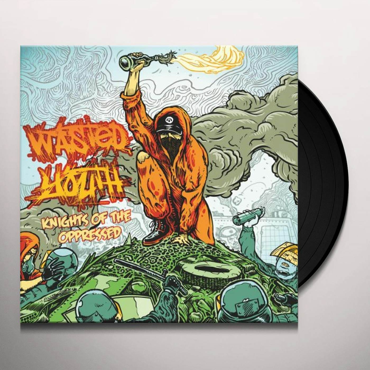 Wasted Youth Knights Of The Oppressed Vinyl Record