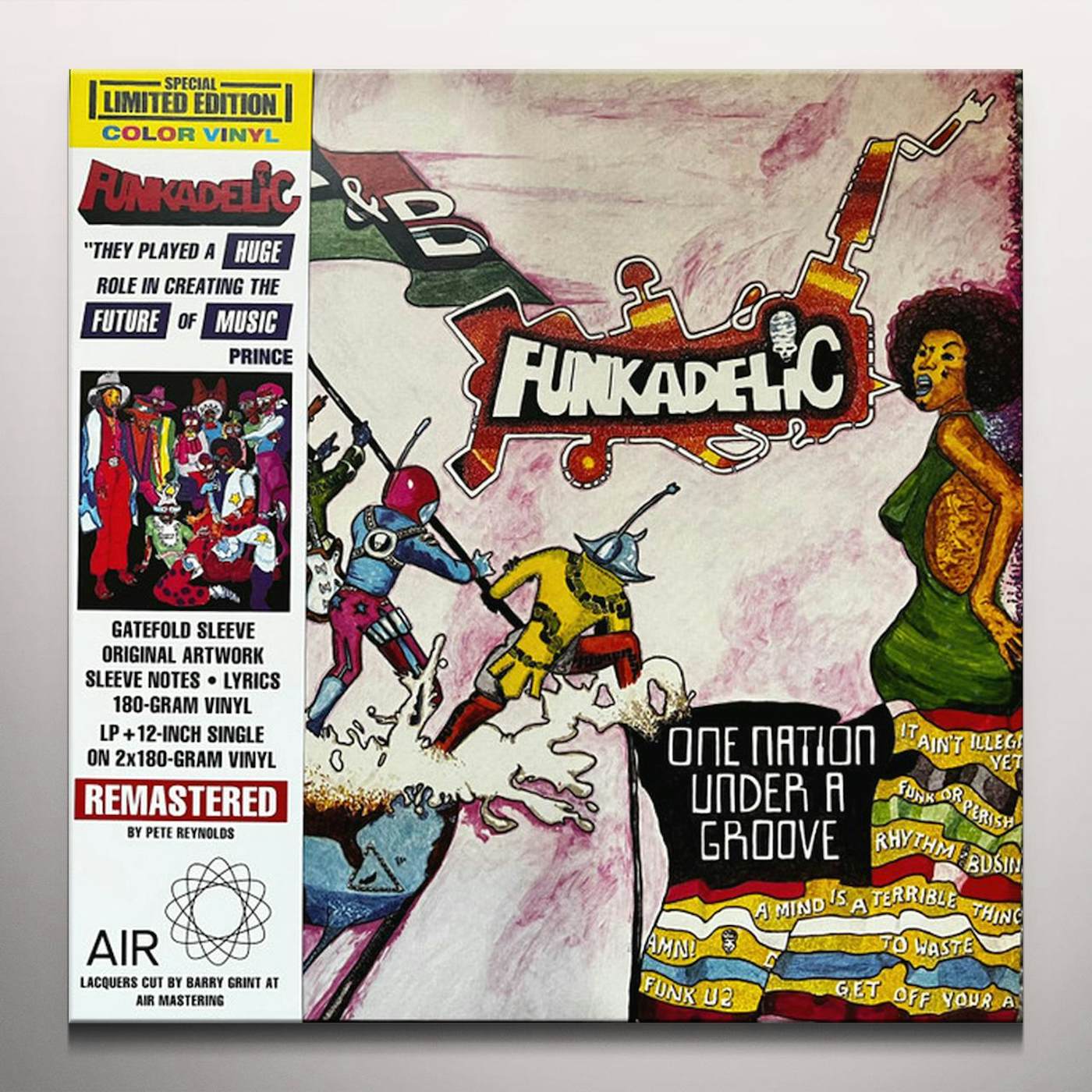 Funkadelic ONE NATION UNDER A GROOVE Vinyl Record
