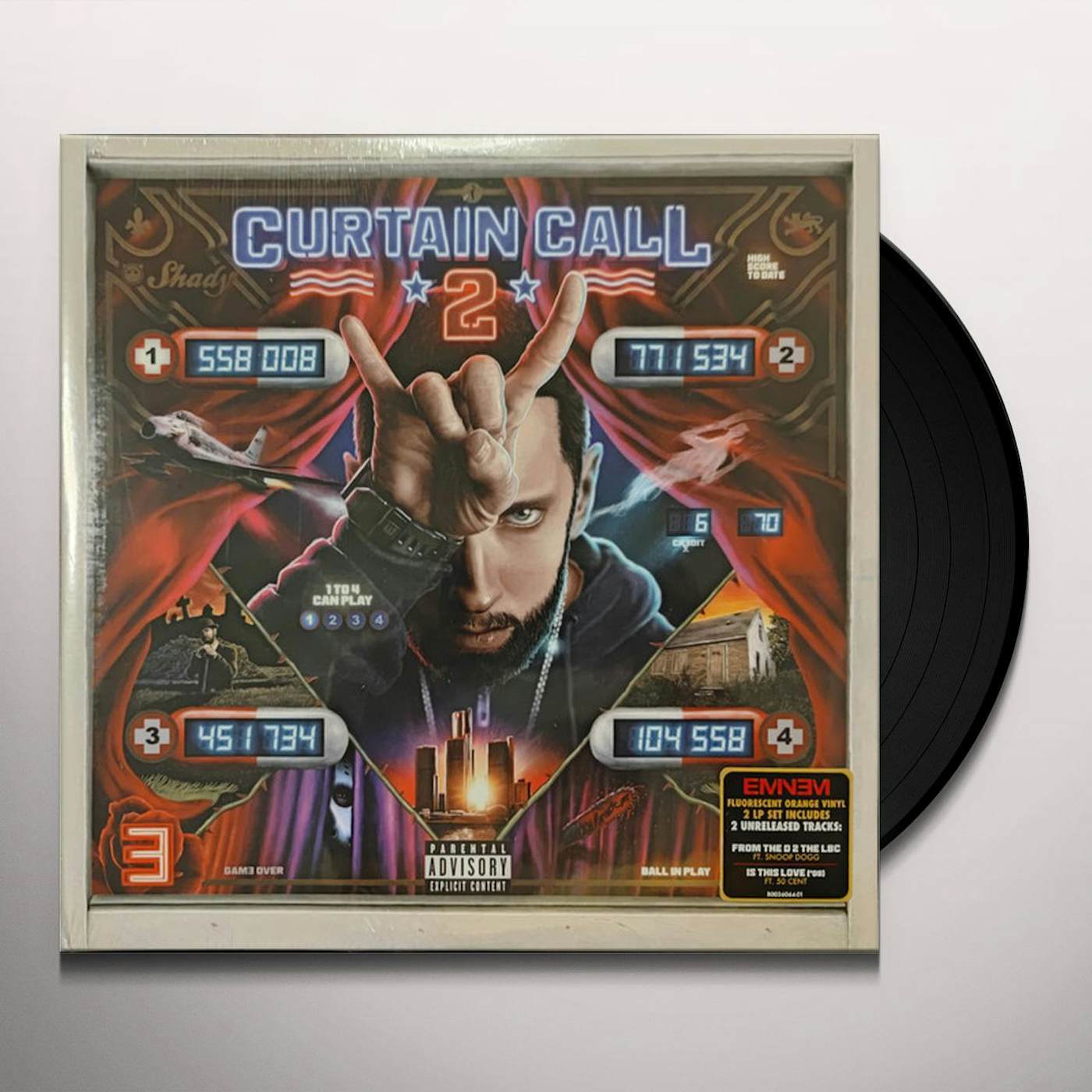 Eminem CURTAIN CALL 2 Vinyl Record