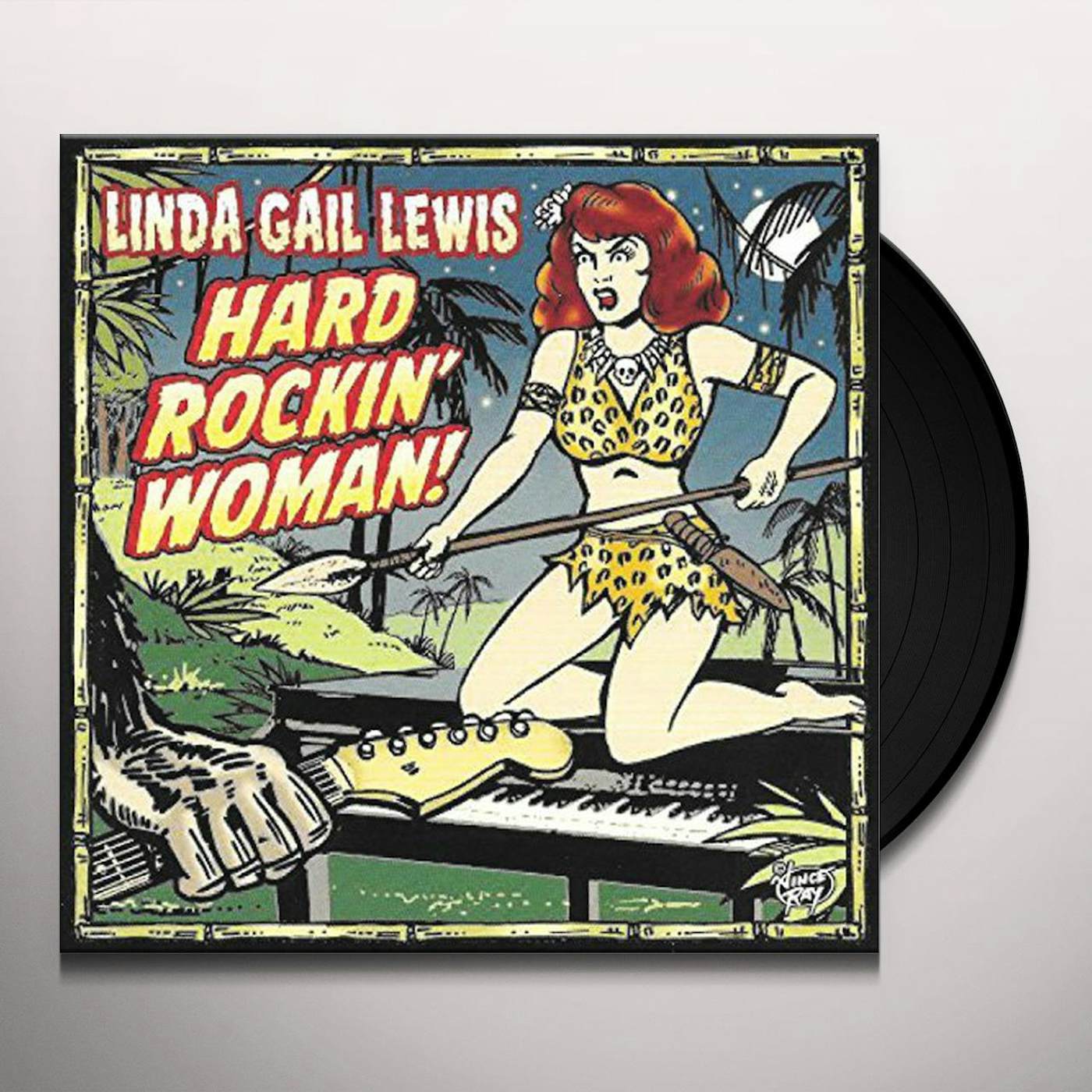 Linda Gail Lewis Hard Rockin' Woman Vinyl Record