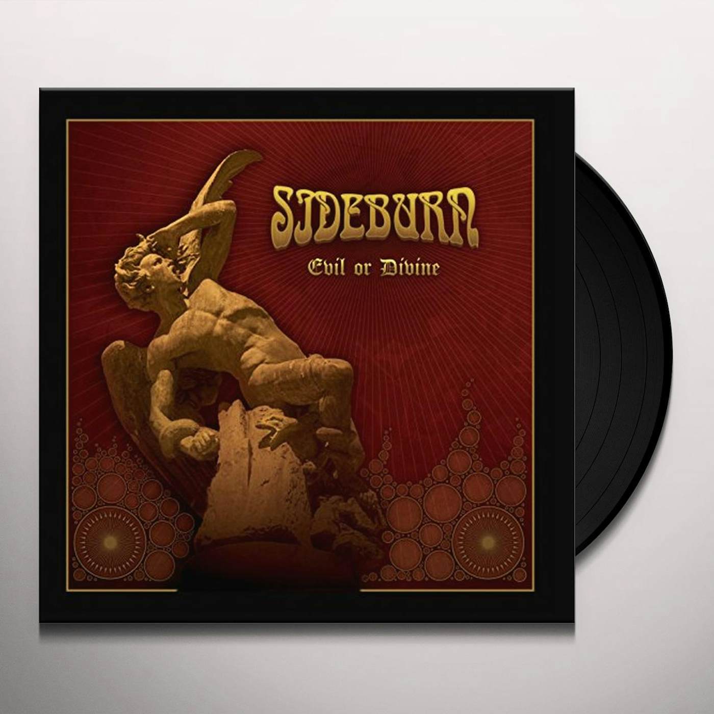 Sideburn Evil Or Divine Vinyl Record