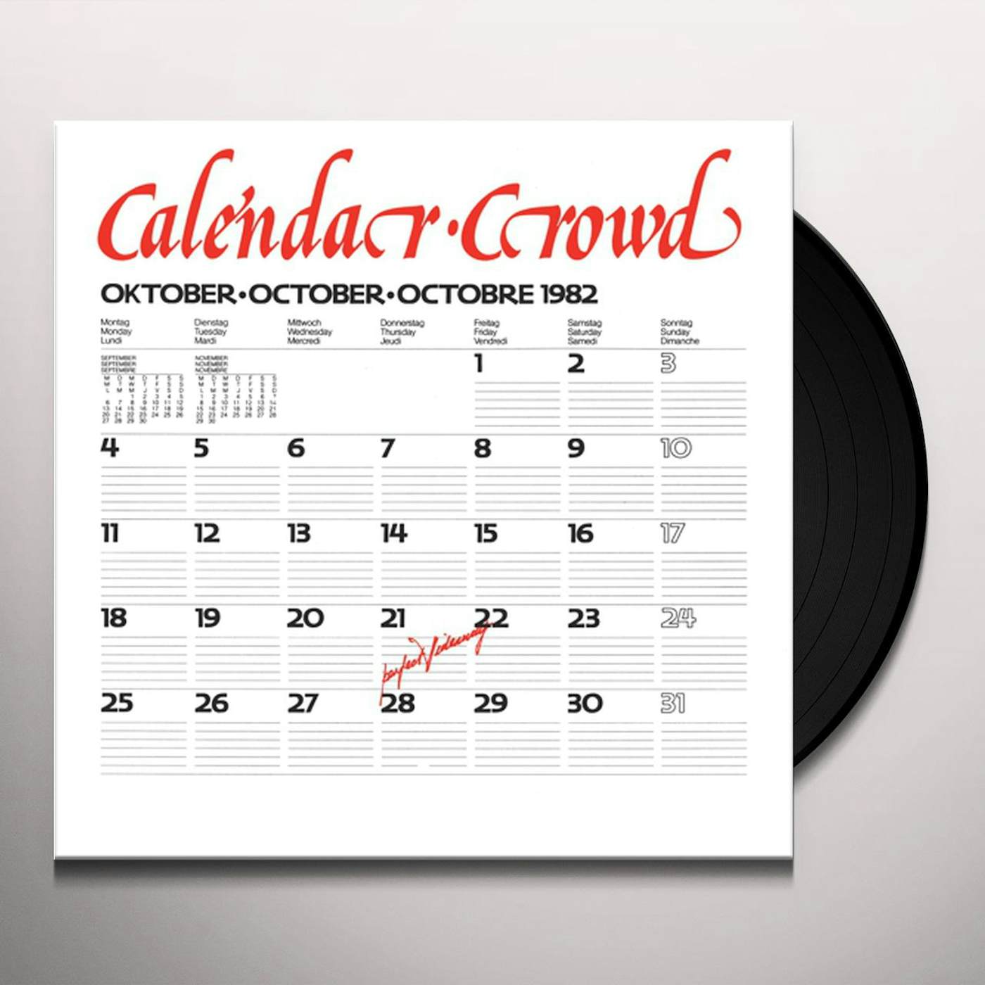 Calendar Crowd Perfect Hideaway Vinyl Record