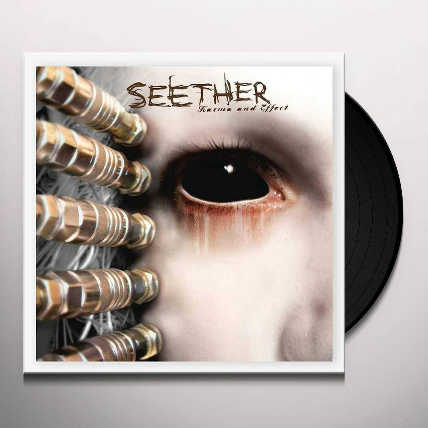Seether KARMA & EFFECT (2LP/OPAQUE BURGUNDY VINYL) Vinyl Record