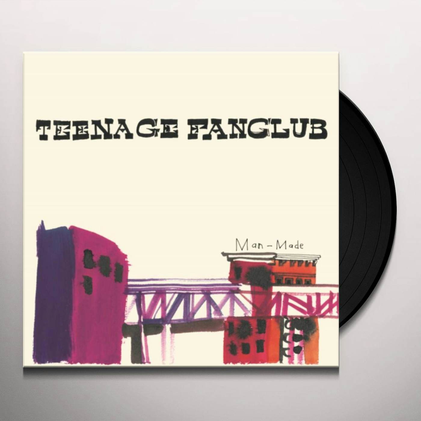Teenage Fanclub MAN MADE Vinyl Record
