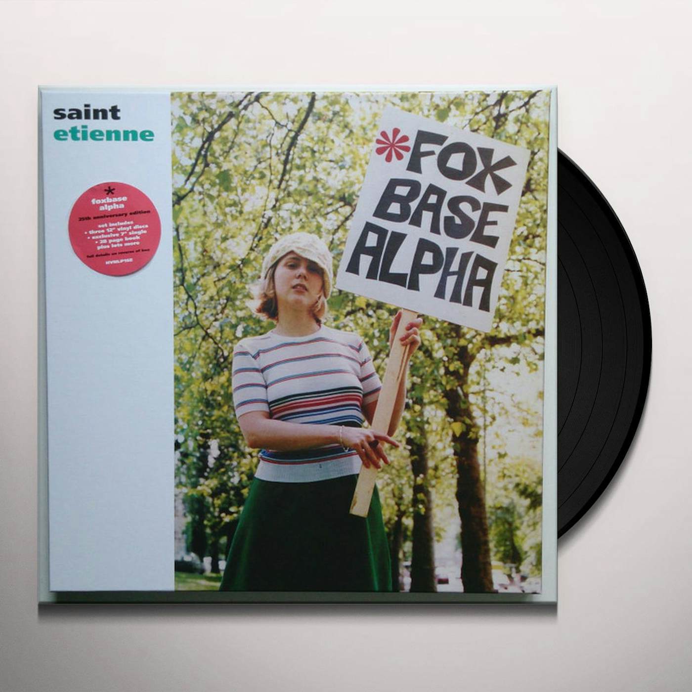 Saint Etienne FOXBASE ALPHA (25TH ANNIVERSARY 3LP EDITION) Vinyl Record