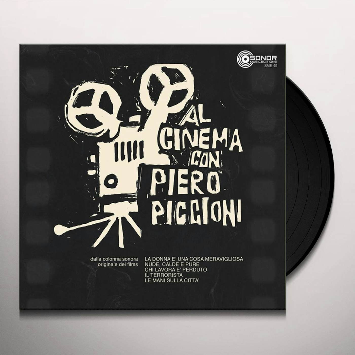 AL CINEMA CON PIERO PICCIONI Vinyl Record