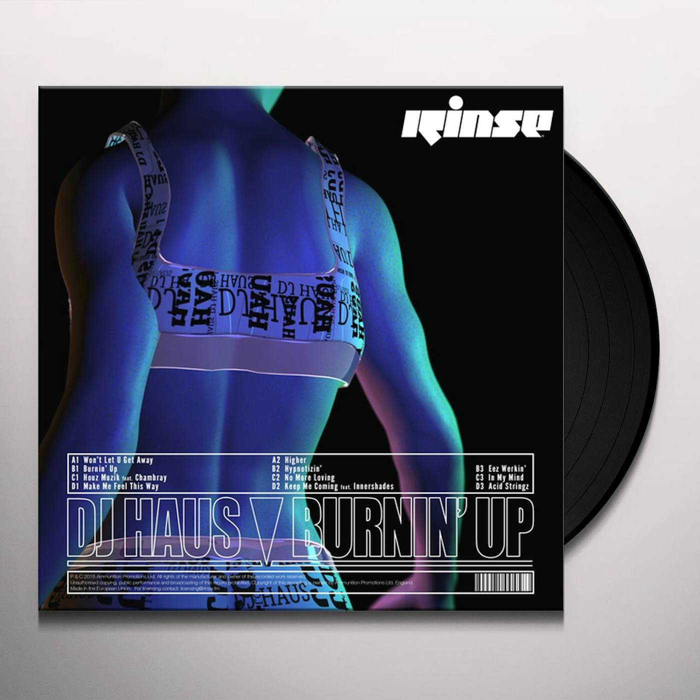 DJ Haus Burnin' Up Vinyl Record
