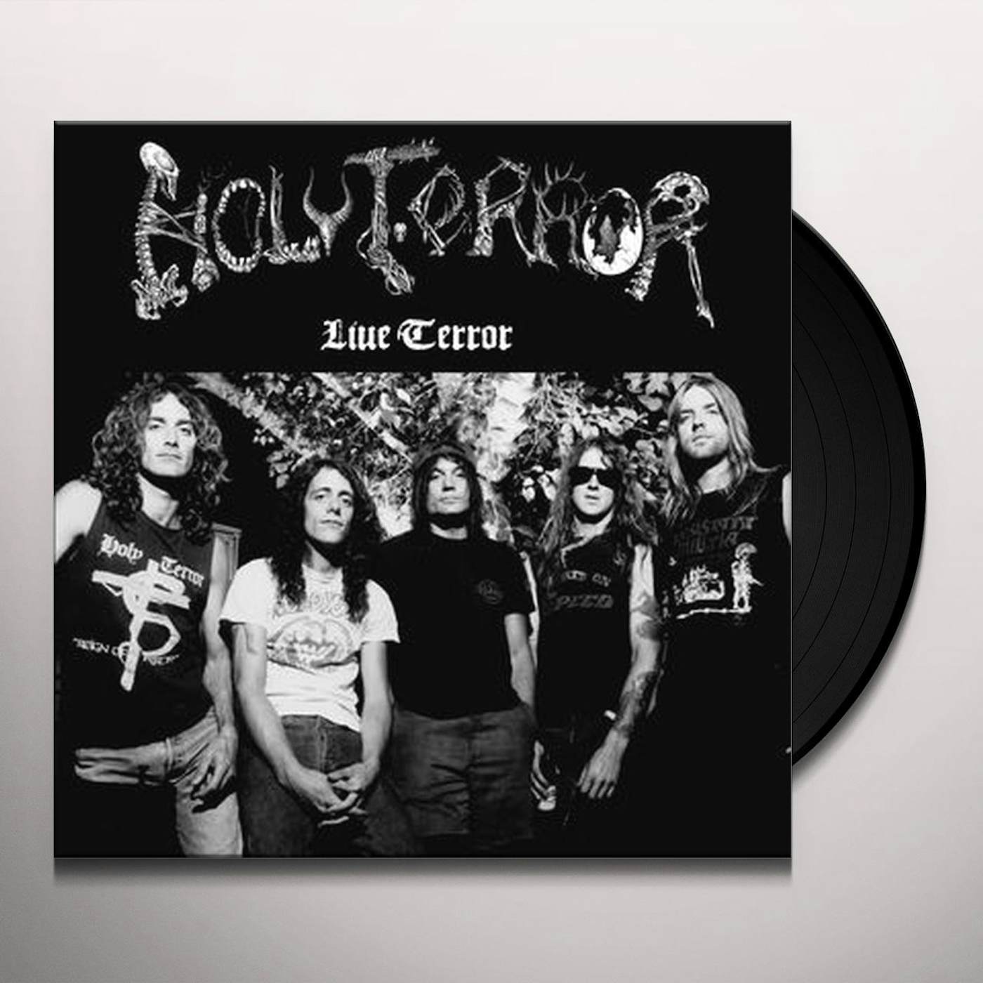 Holy Terror LIVE TERROR Vinyl Record