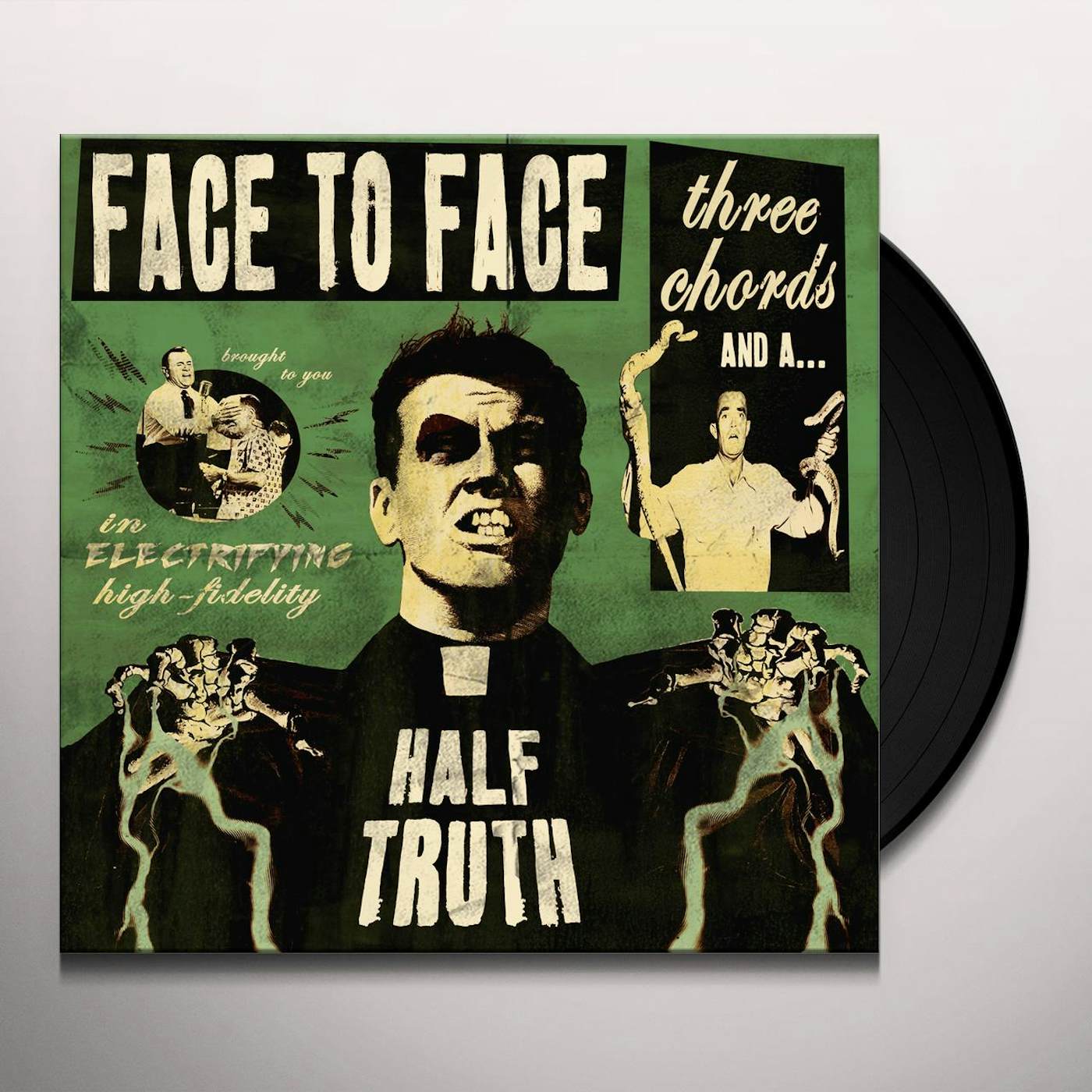 Face To Face THREE CHORDS & A HALF TRUTH (DLCD) (Vinyl)