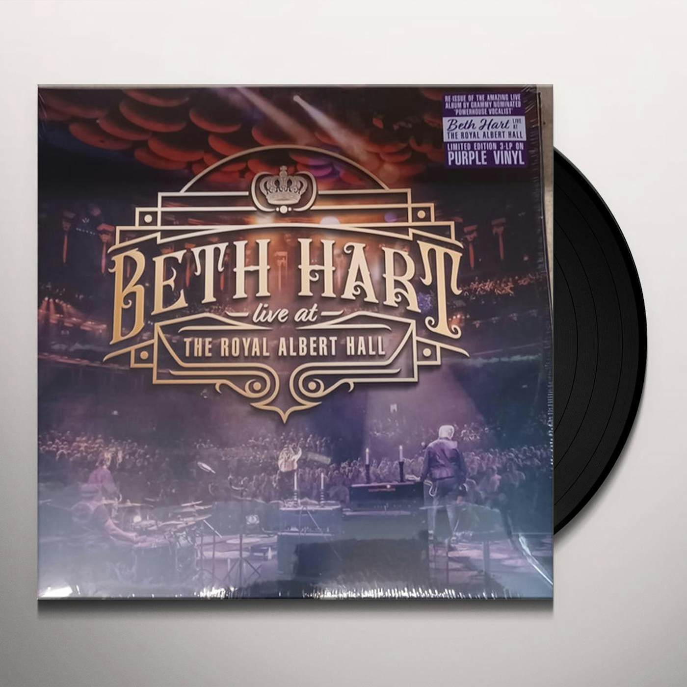 Beth Hart LIVE AT THE ROYAL ALBERT HALL (PURPLE TRIPPLE VINYL) Vinyl Record