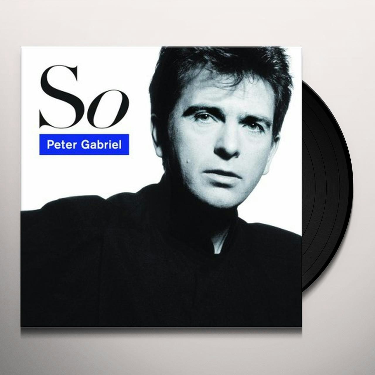 Peter Gabriel SO Vinyl Record