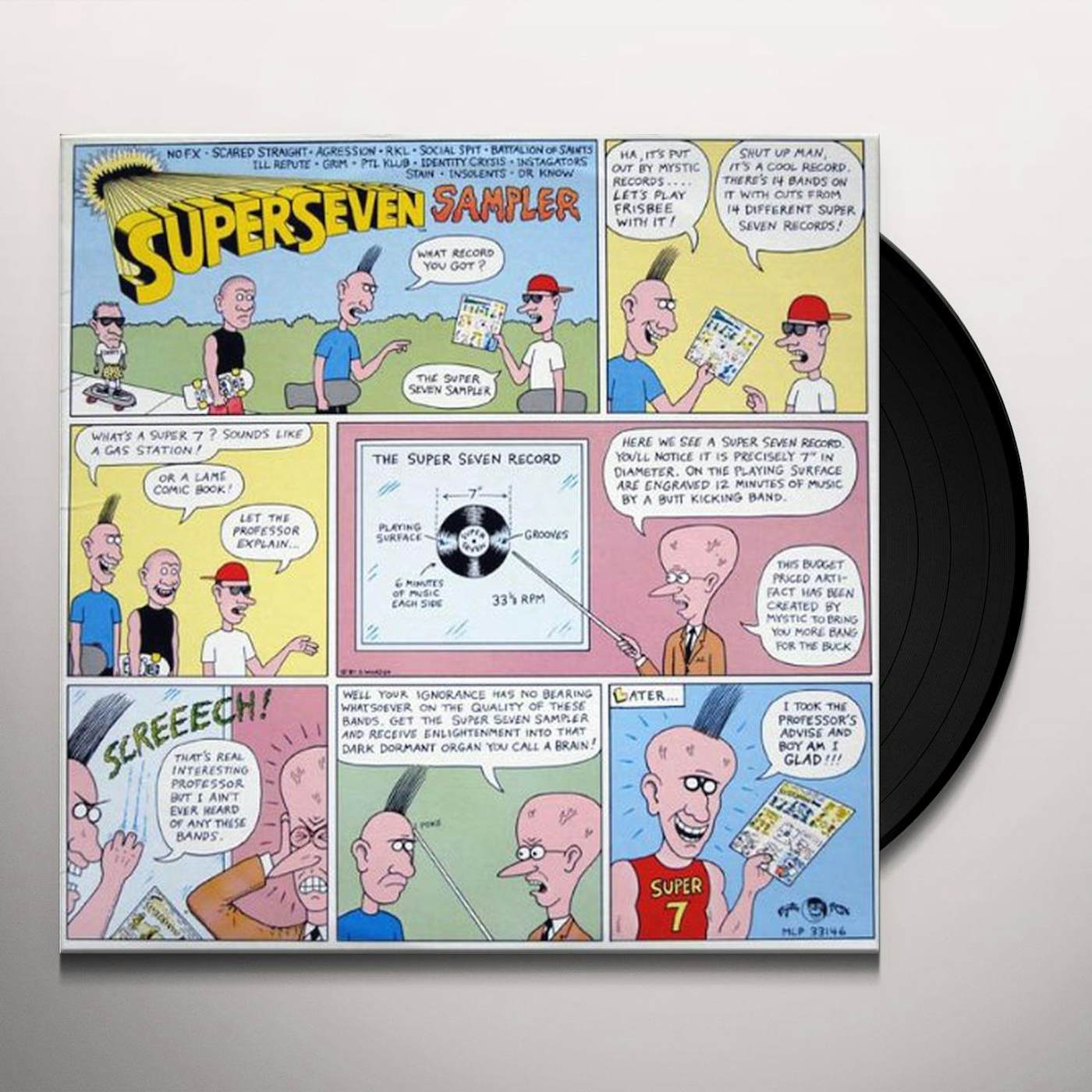 SUPERSEVEN SAMPLER / VARIOUS Vinyl Record