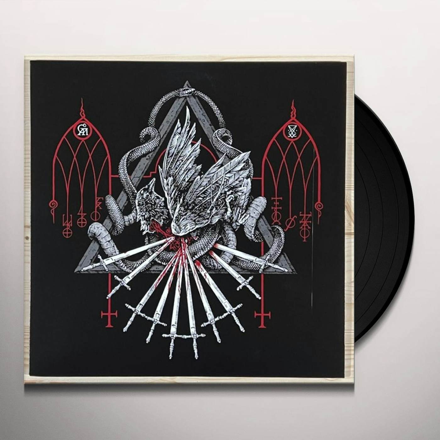 Goatwhore ANGELS HUNG FROM THE ARCHES OF HEAVEN (CLEAR & BLACK SMOKE VINYL) Vinyl Record