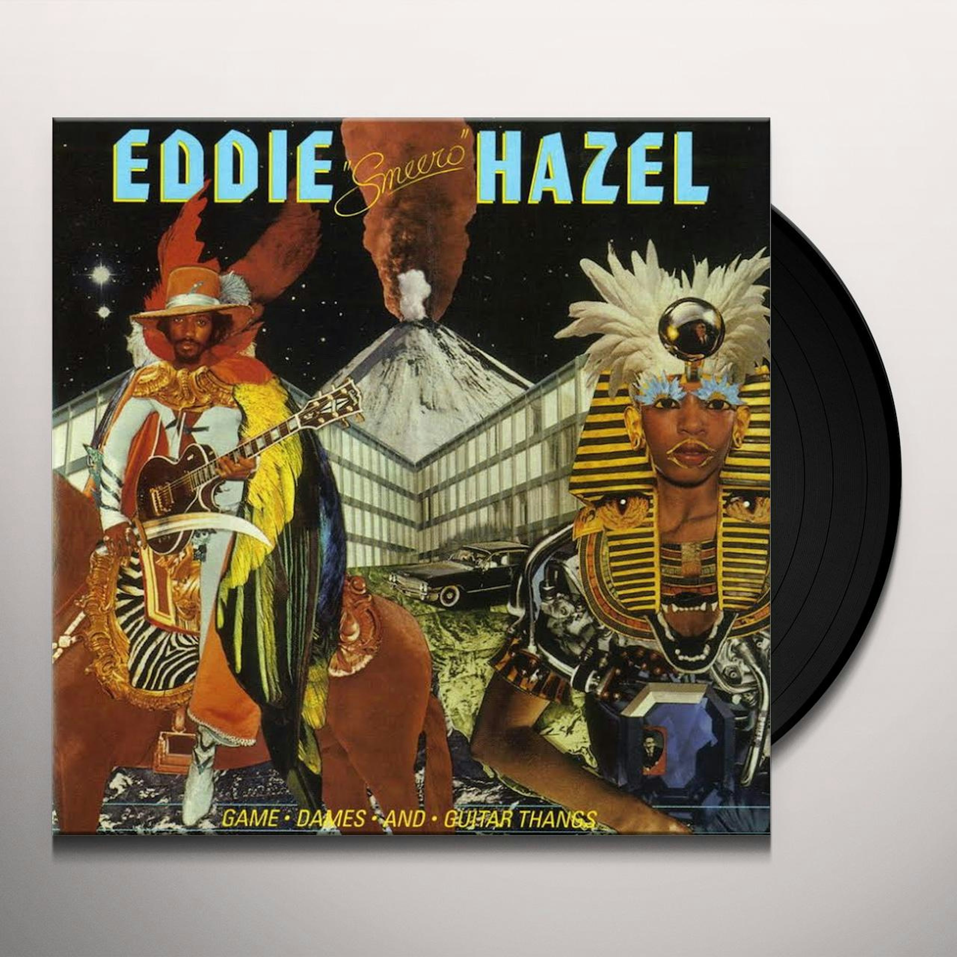 Eddie Hazel GAME DAMES & GUITAR Record - Limited Edition, 180 Pressing