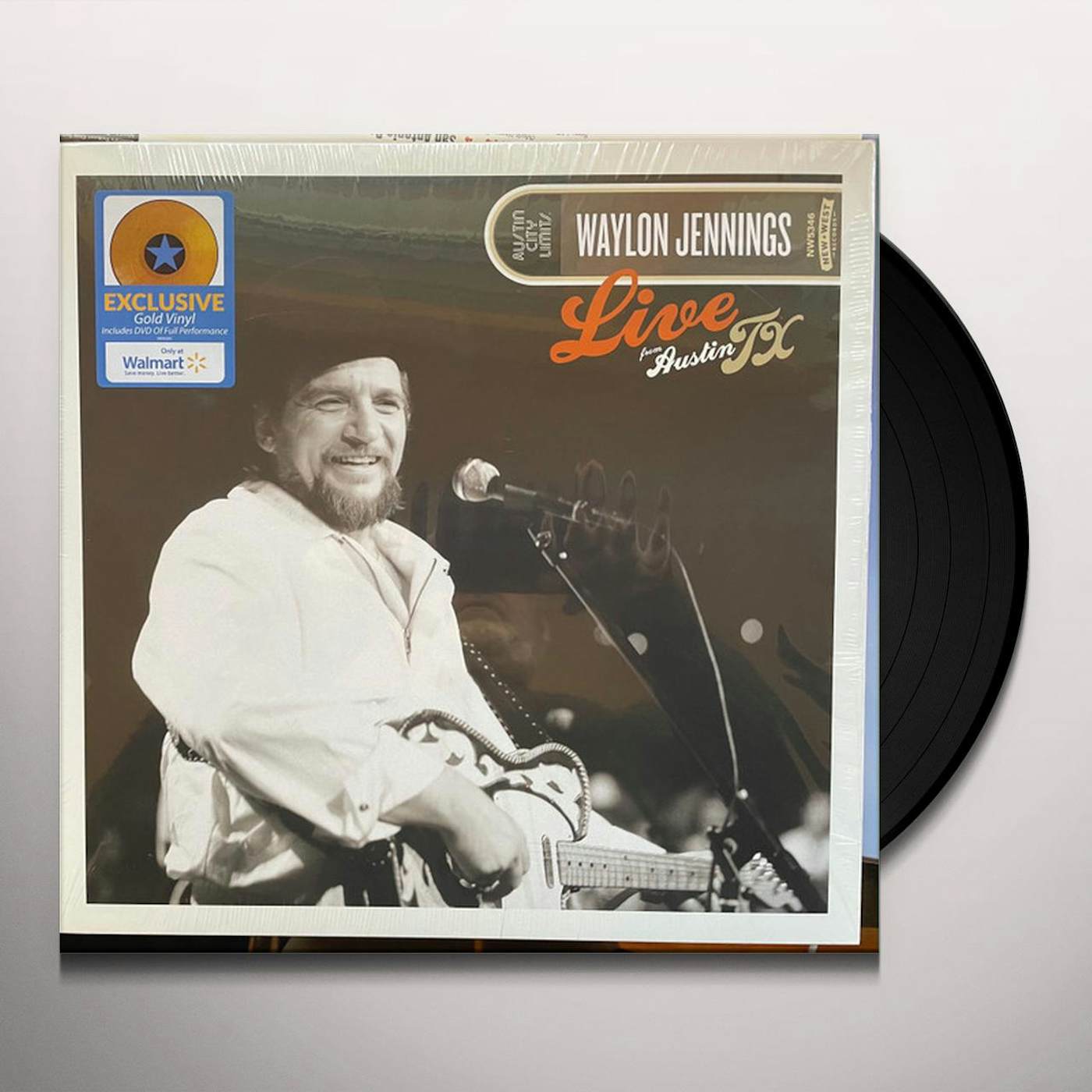 Waylon Jennings LIVE FROM AUSTIN, TX '84 (180G) Vinyl Record
