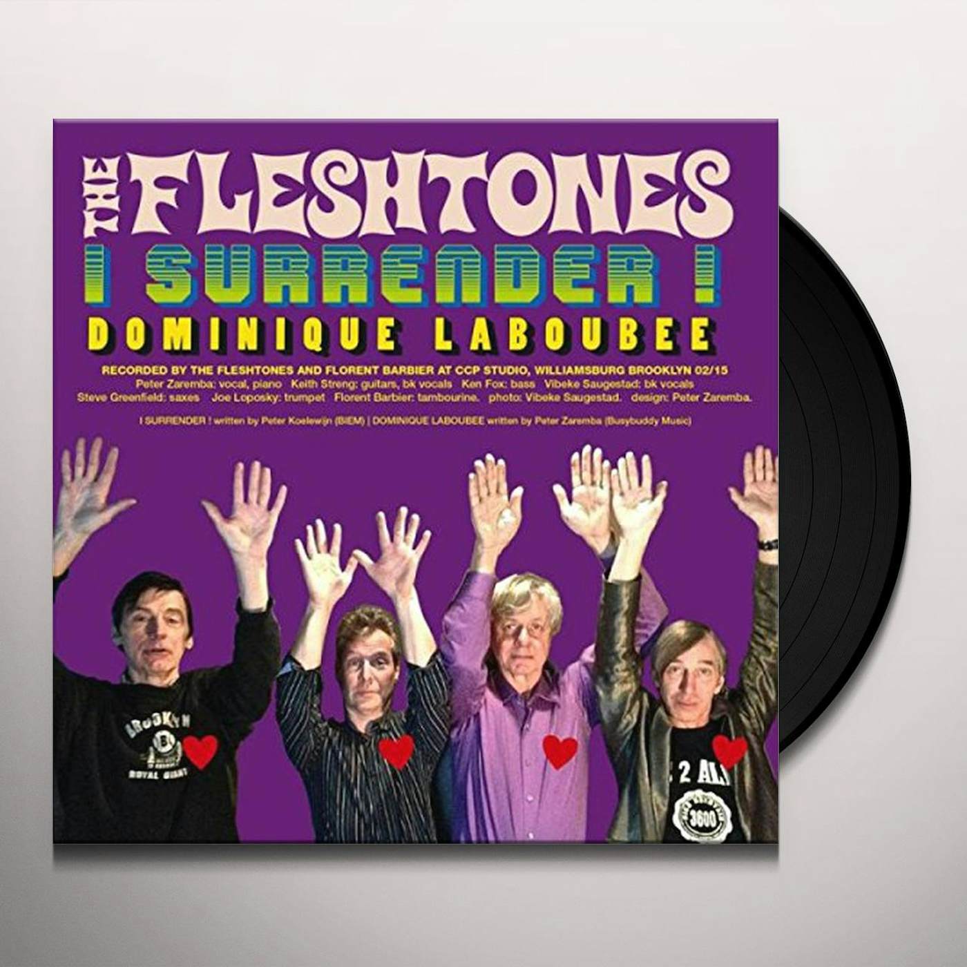 The Fleshtones I SURRENDER Vinyl Record