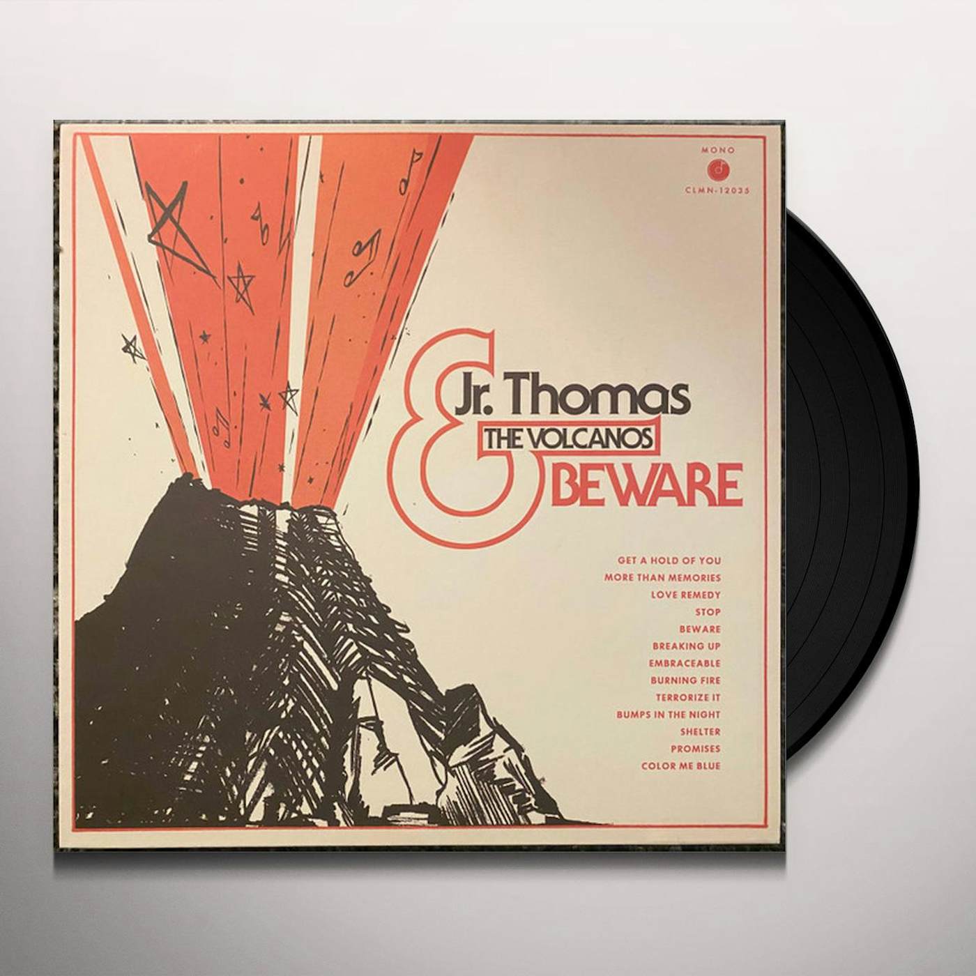 Jr Thomas & The Volcanos Beware Vinyl Record
