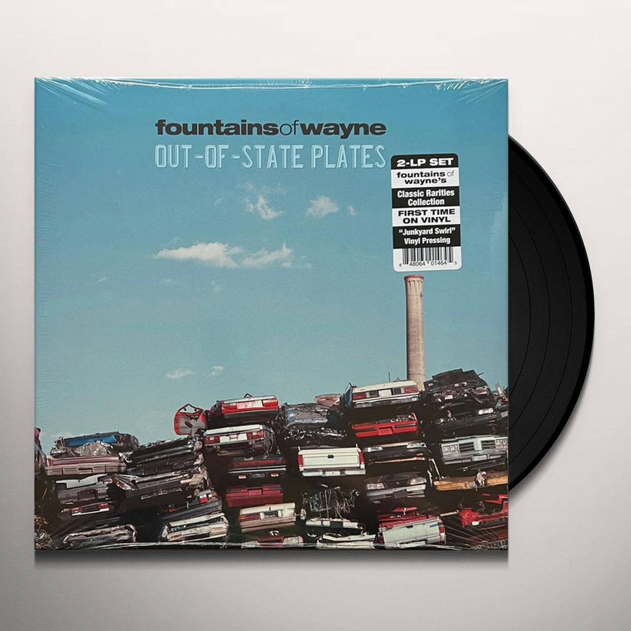 Fountains Of Wayne OUTOFSTATE PLATES (JUNKYARD SWIRL VINYL/2LP) Vinyl