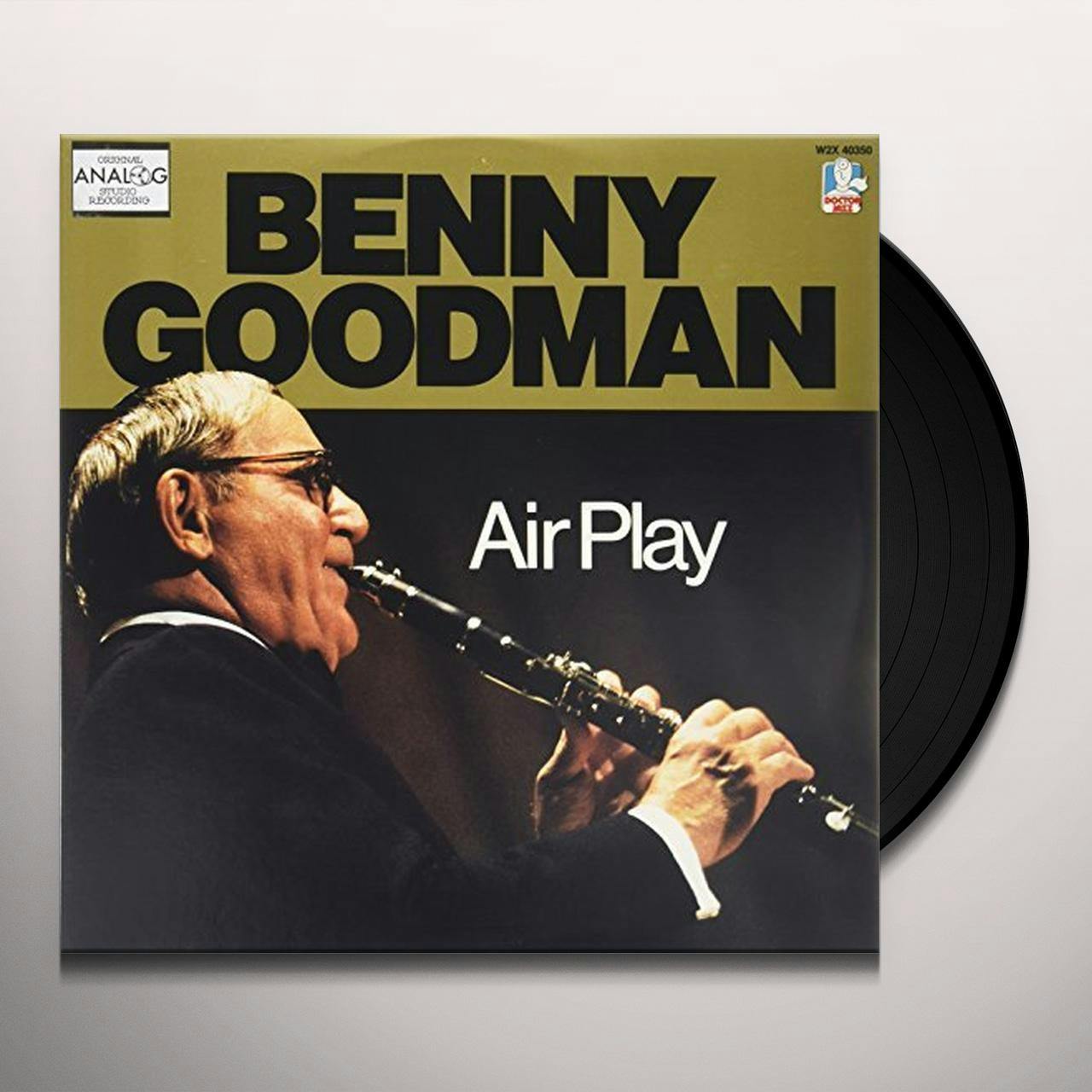 Benny Goodman AIRPLAY Vinyl Record - Gatefold Sleeve