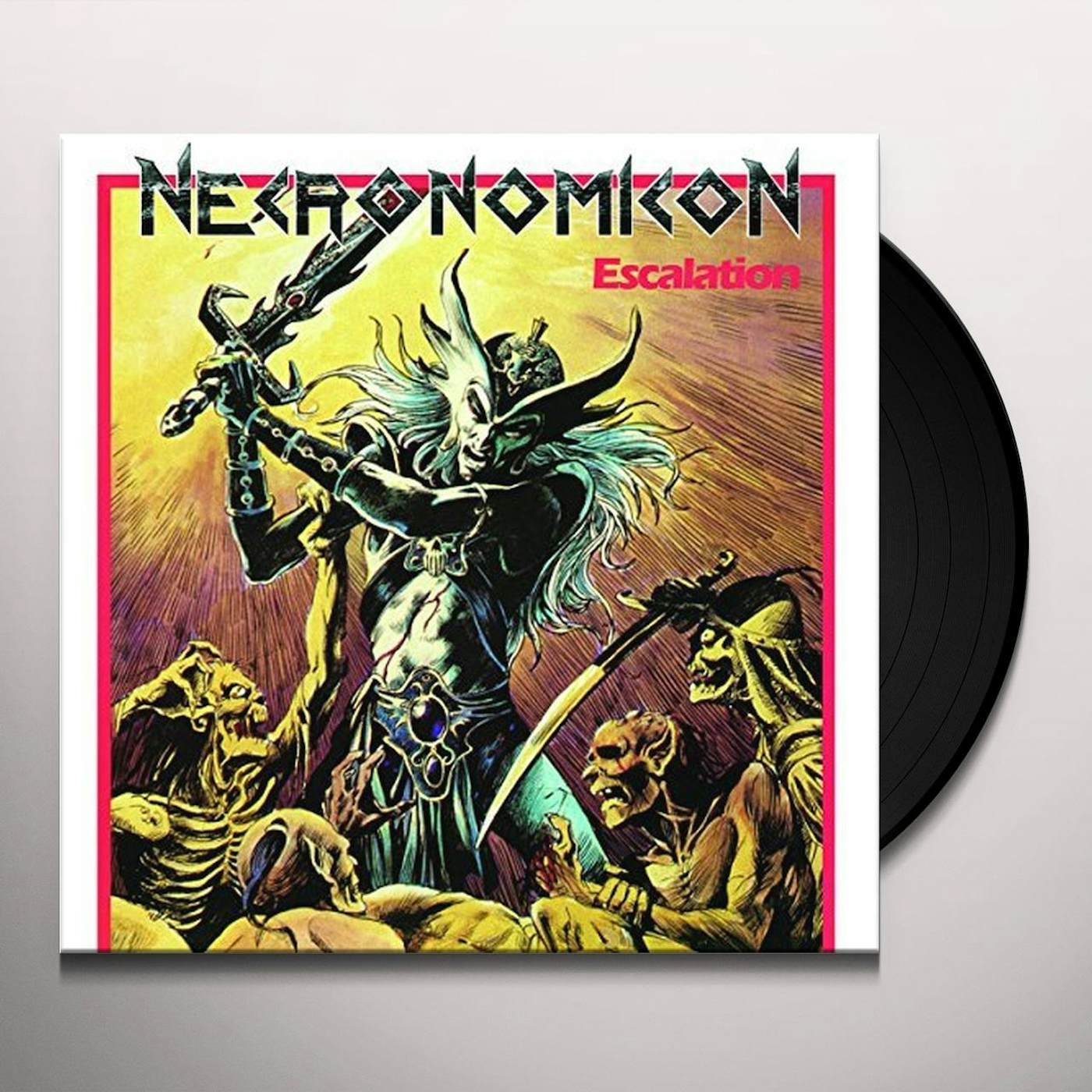 Necronomicon ESCALATION Vinyl Record - Portugal Release