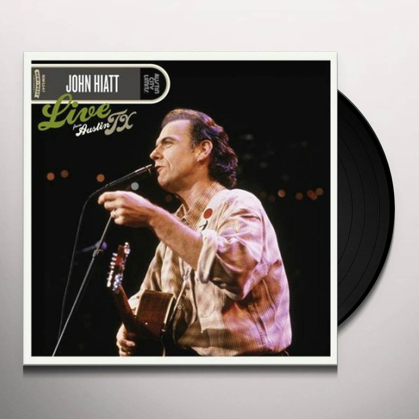 John Hiatt Live from Austin TX Vinyl Record