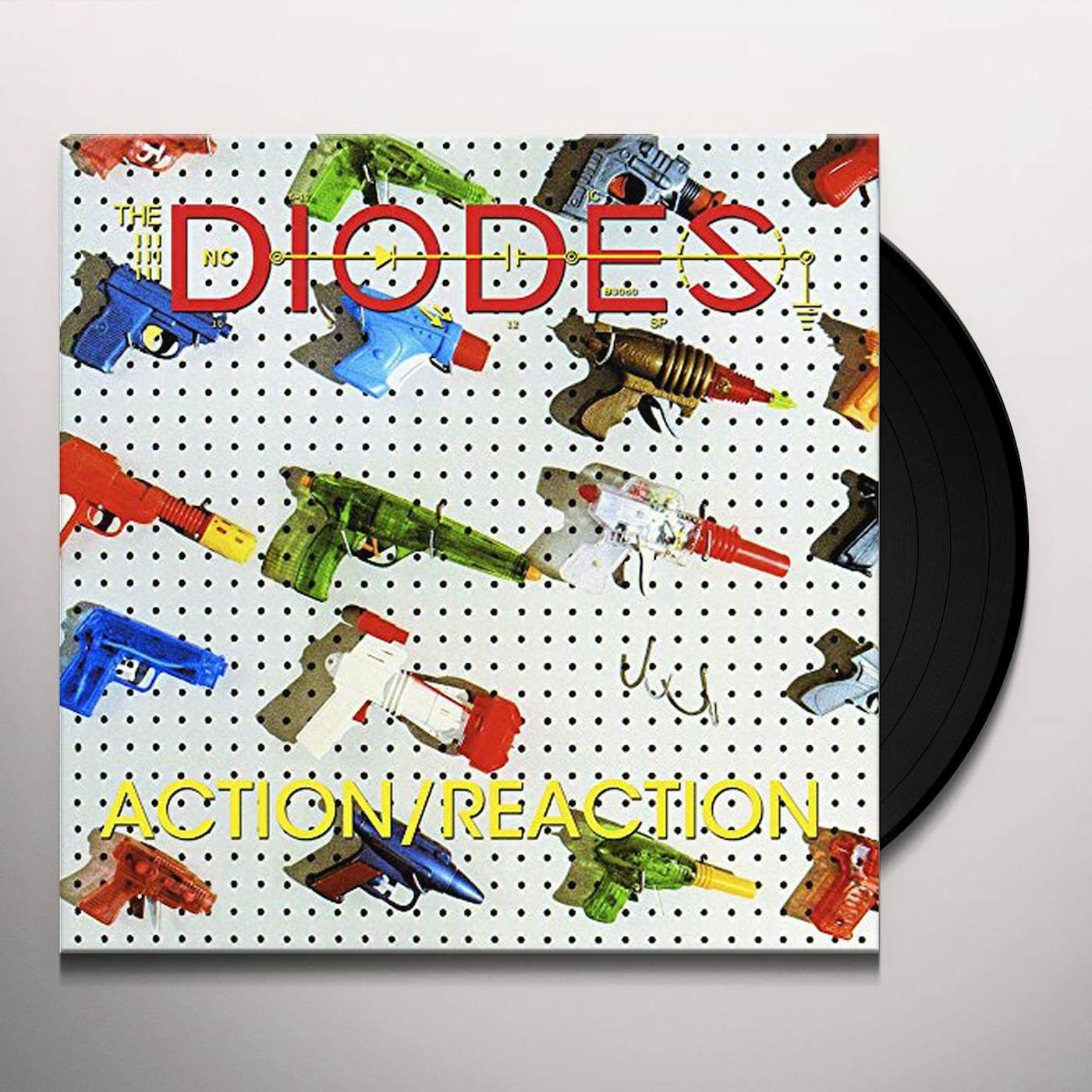 The Diodes ACTION / REACTION (TURQUOISE VINYL) Vinyl Record