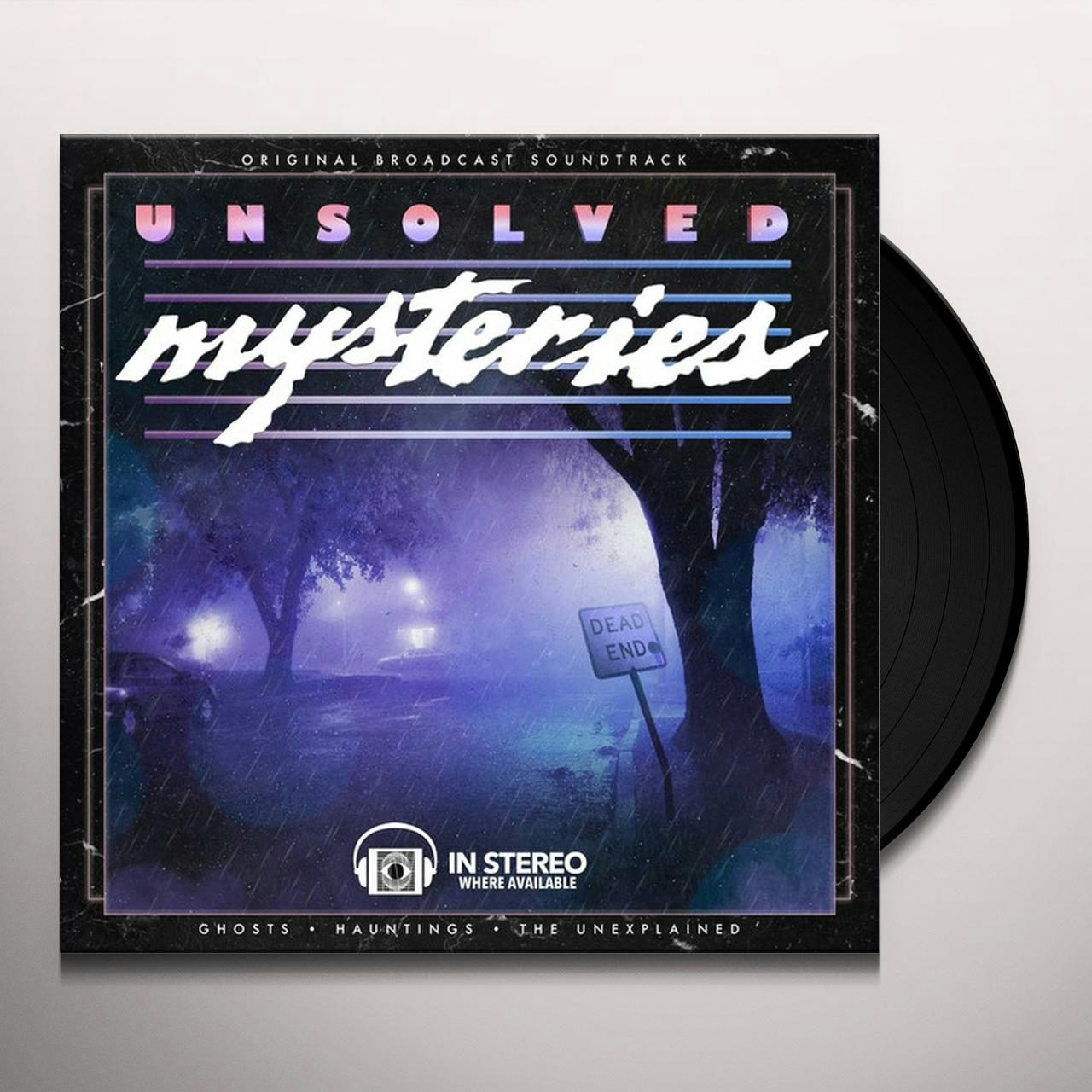 Gary Malkin UNSOLVED MYSTERIES GHOSTS / HAUNTINGS / THE UNEXPLAINED (LAST LIGHT COLORED VINYL