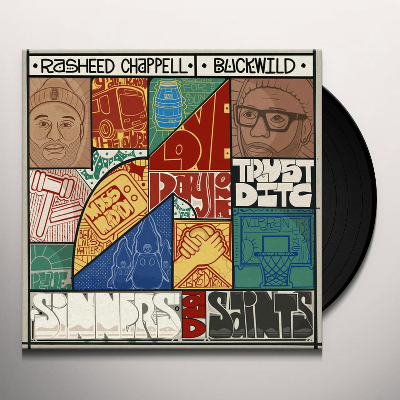 Rasheed Chappell & Buckwild Sinners And Saints Vinyl Record