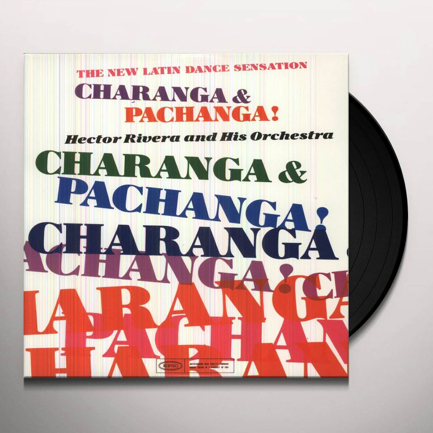 Hector Rivera CHARANGA & PACHANGA Vinyl Record