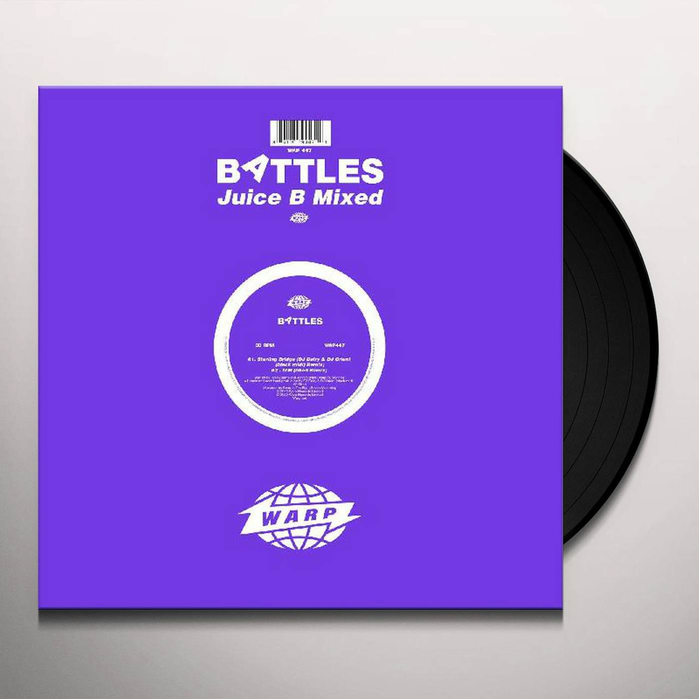 Battles Juice B Mixed Vinyl Record