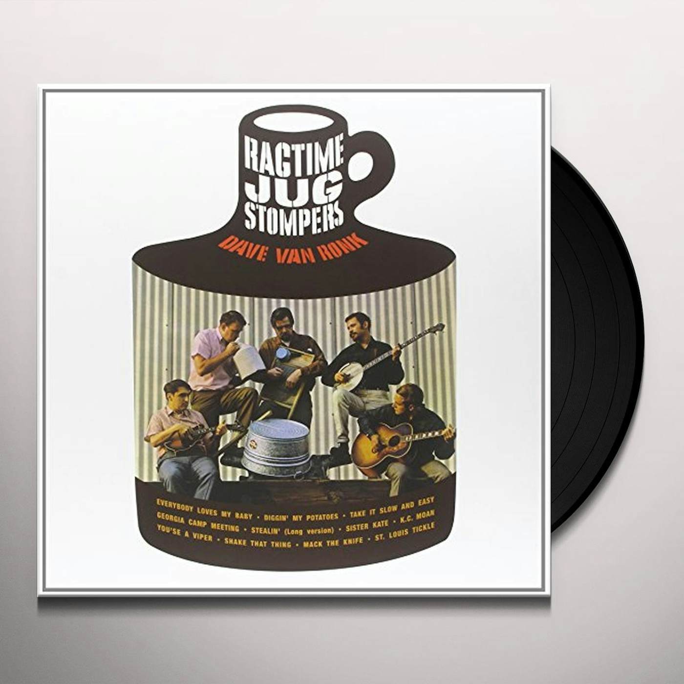 Dave Van Ronk Ragtime Jug Stompers Vinyl Record