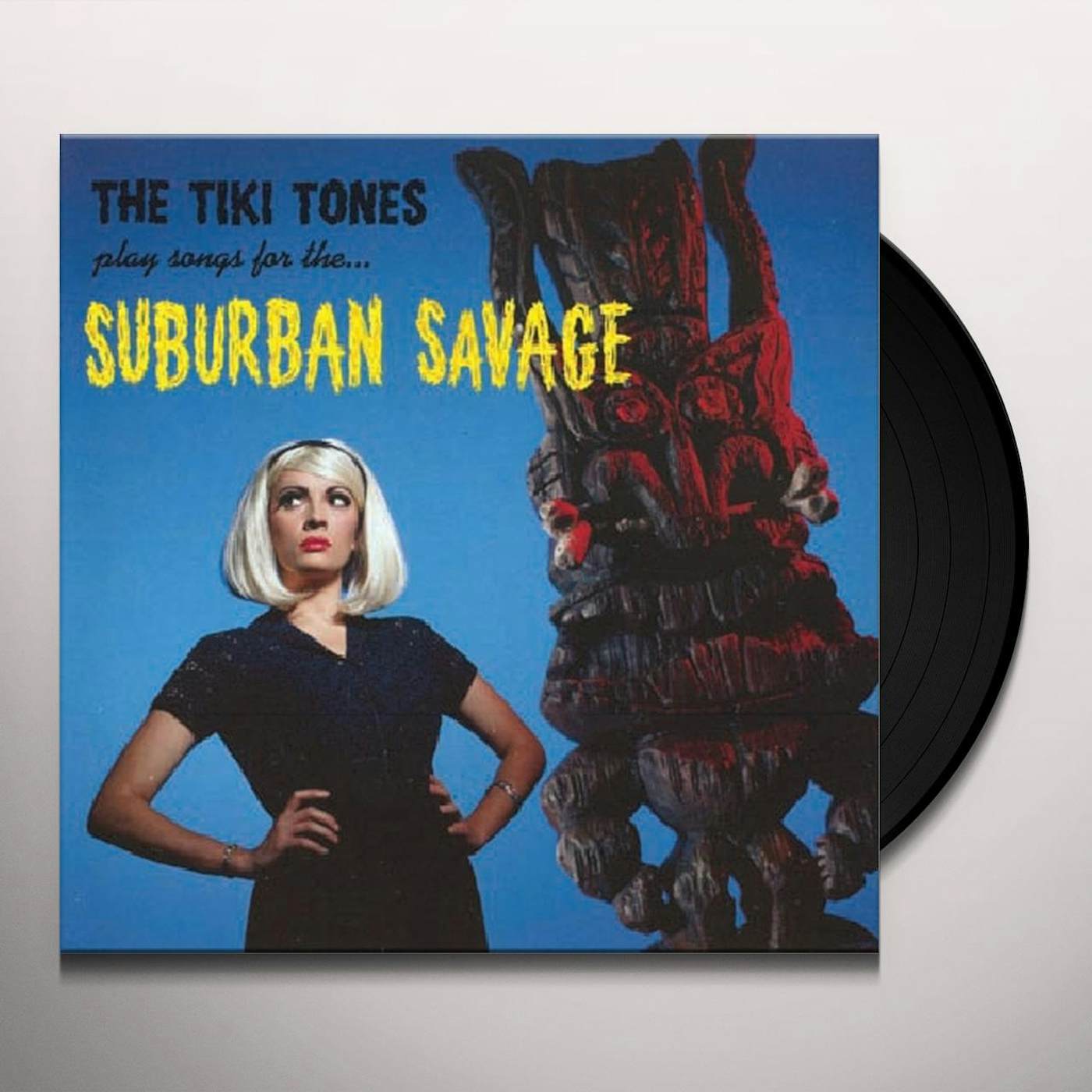 The Tiki Tones SUBURBAN SAVAGES Vinyl Record