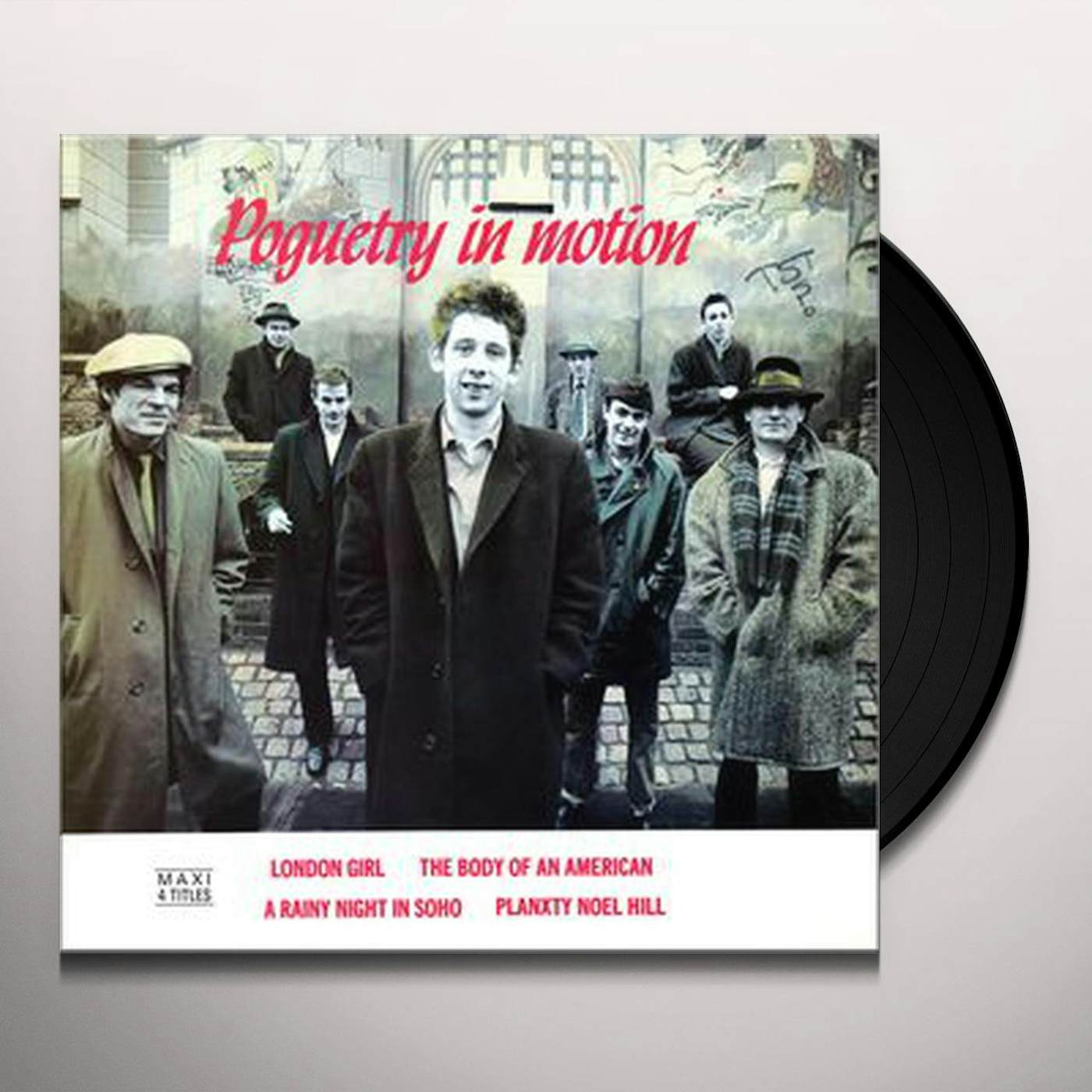 The Pogues Poguetry in Motion Vinyl Record