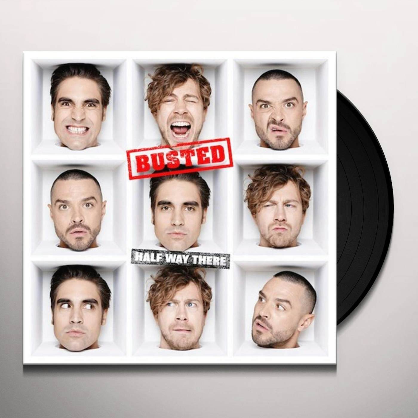 Busted Half Way There Vinyl Record