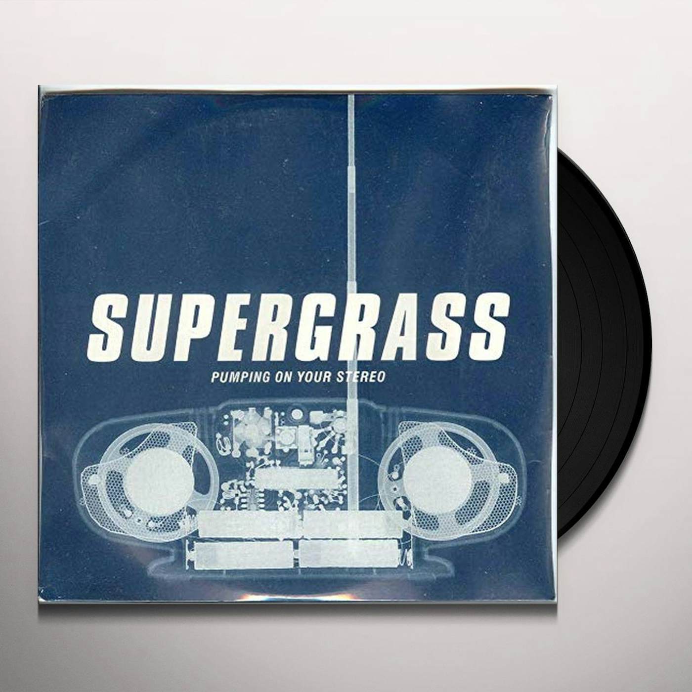 Supergrass PUMPING ON YOUR STEREO / MARY Vinyl Record